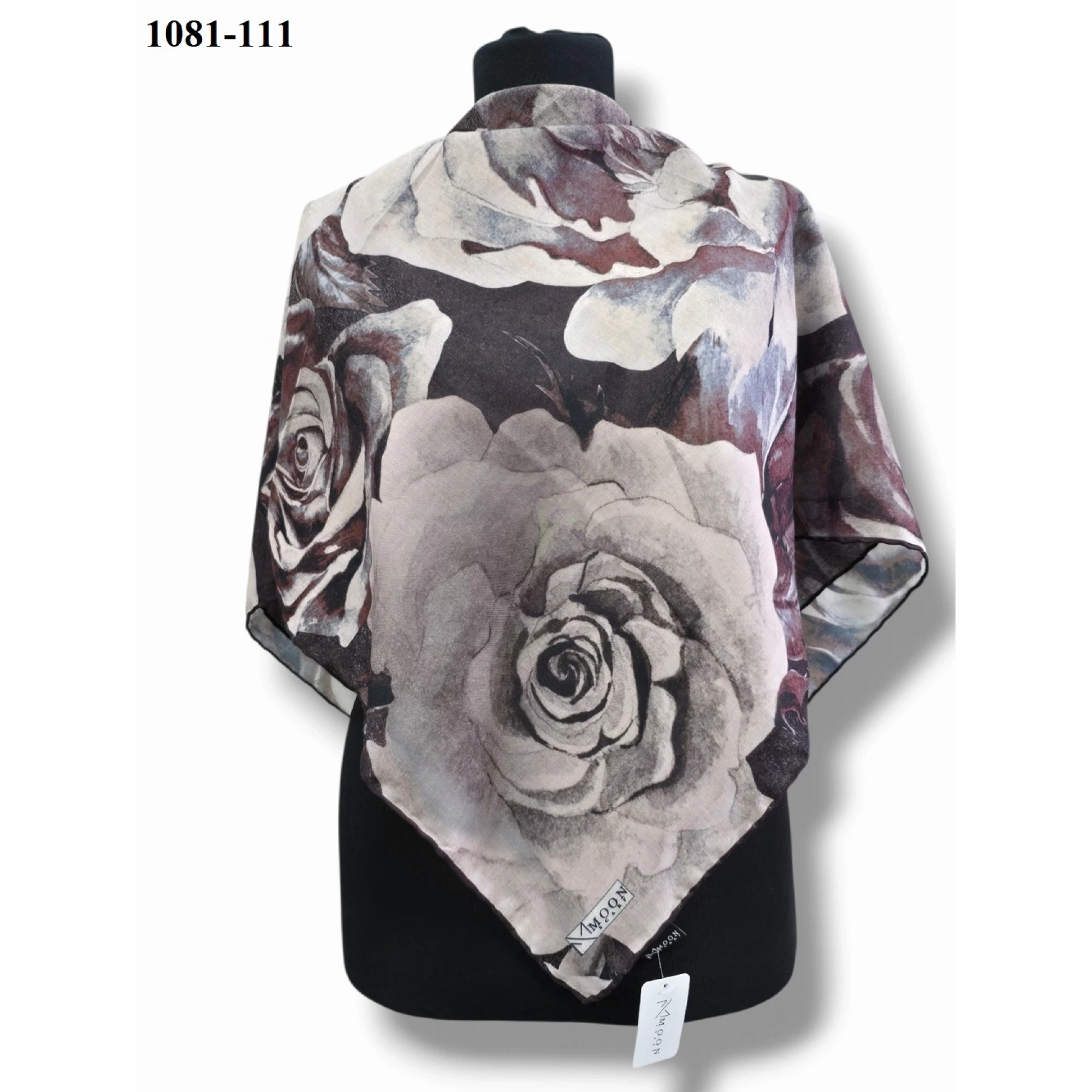 Moon Scarf Soft Pamuk Eşarp 1081-111