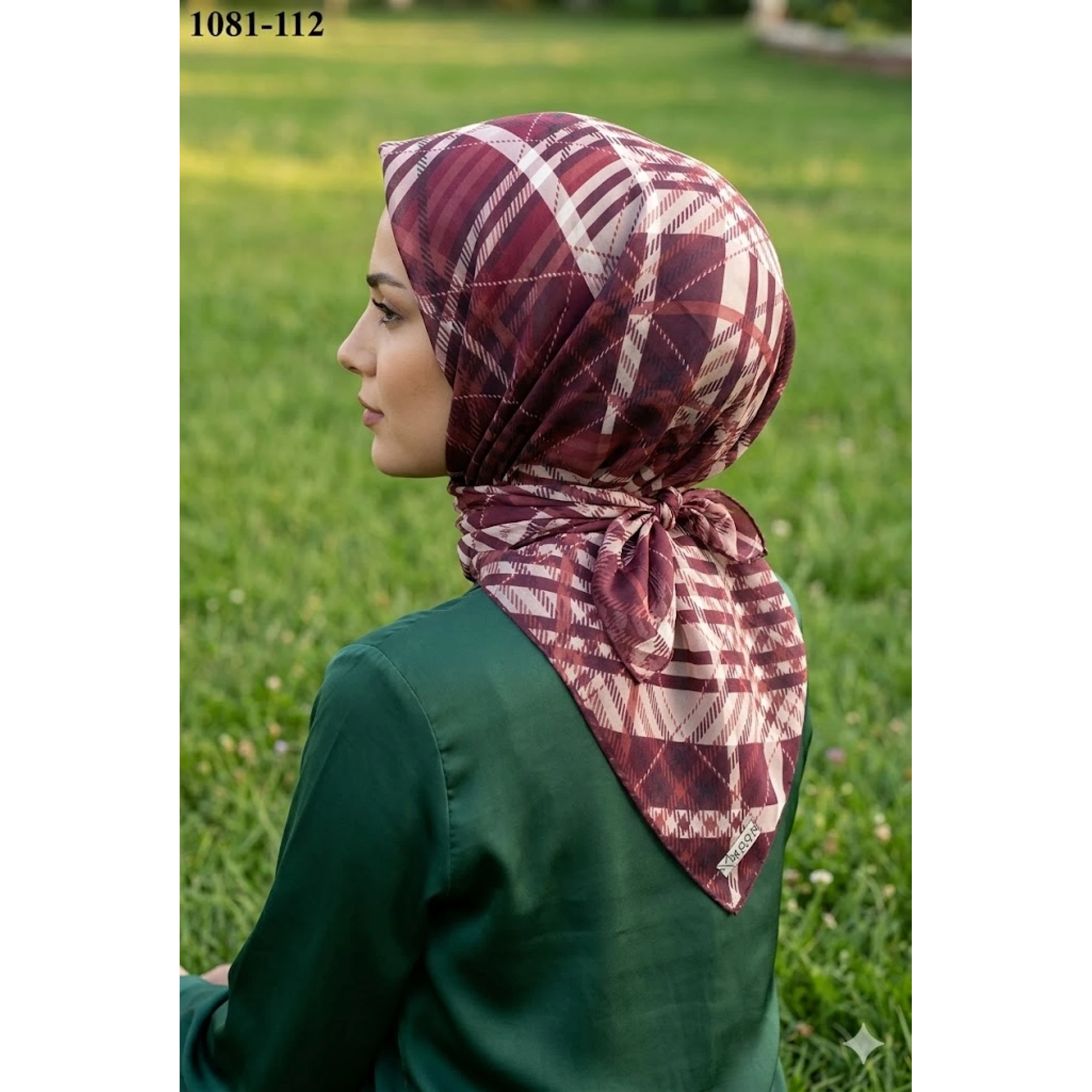 Moon Scarf Soft Pamuk Eşarp 1081-112