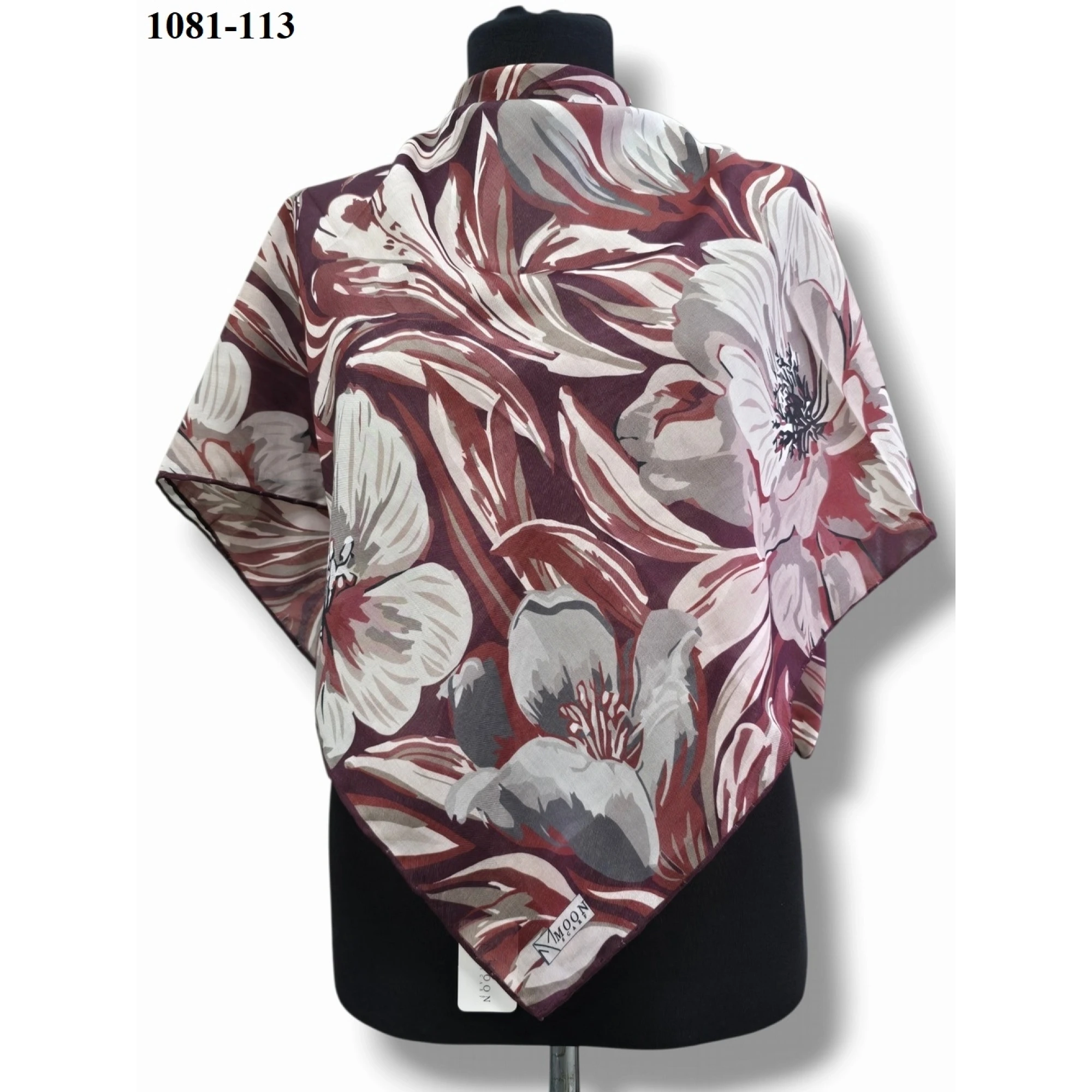 Moon Scarf Soft Pamuk Eşarp 1081-113