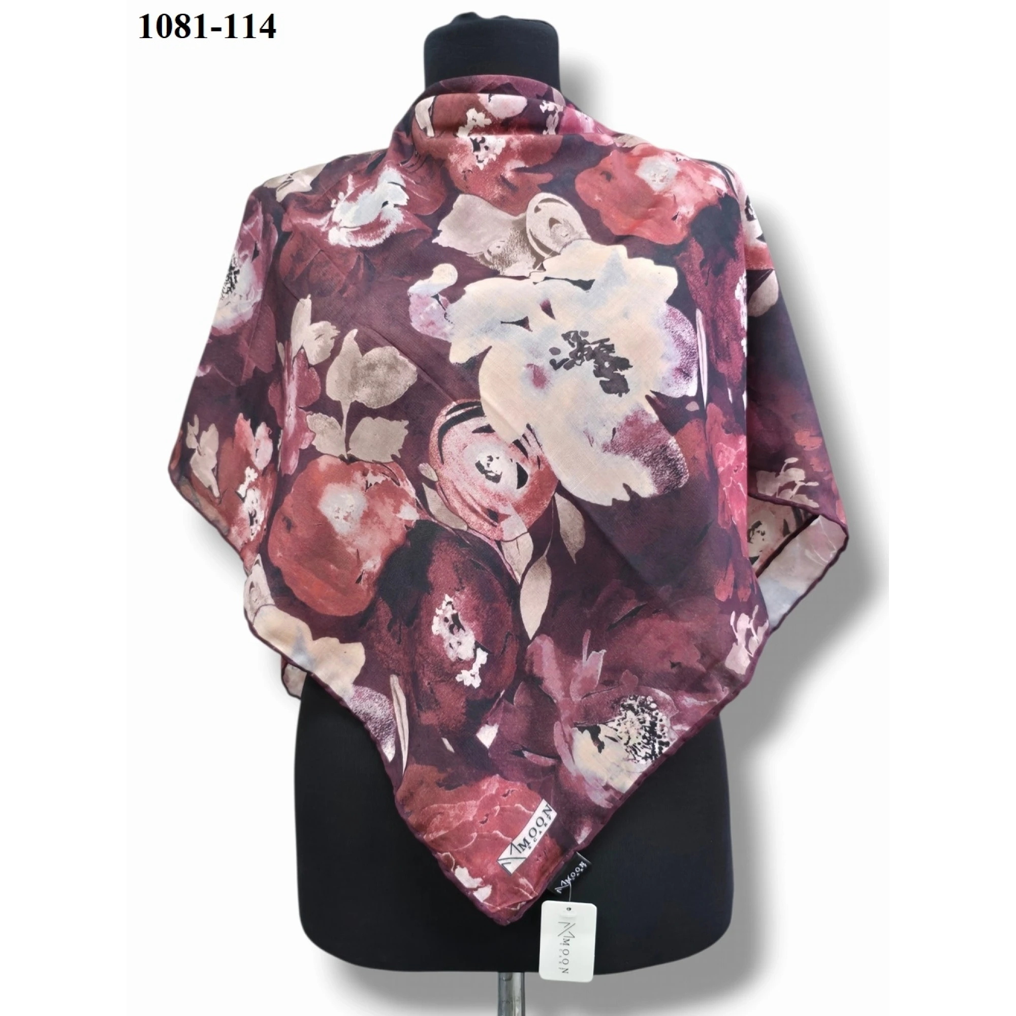 Moon Scarf Soft Pamuk Eşarp 1081-114