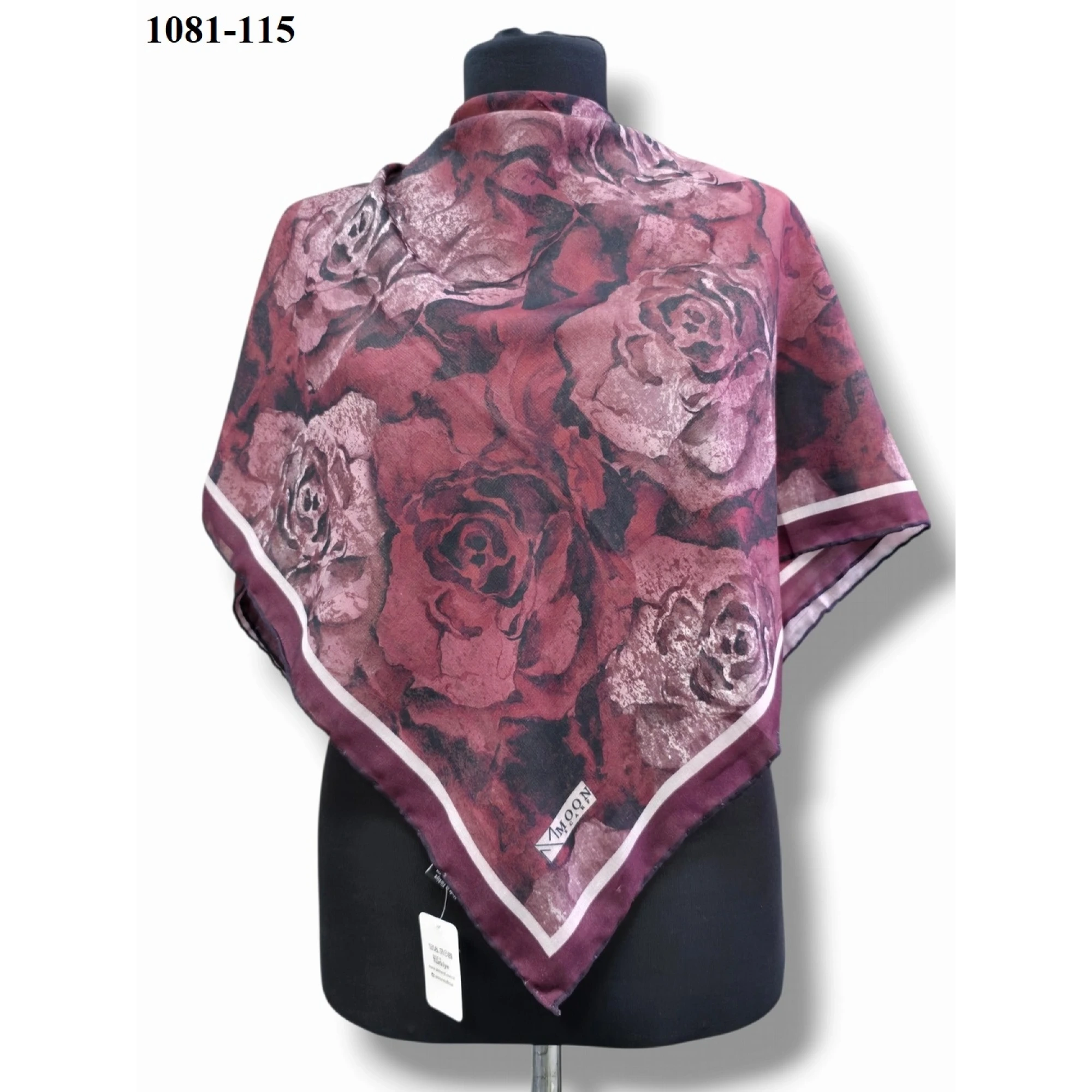 Moon Scarf Soft Pamuk Eşarp 1081-115