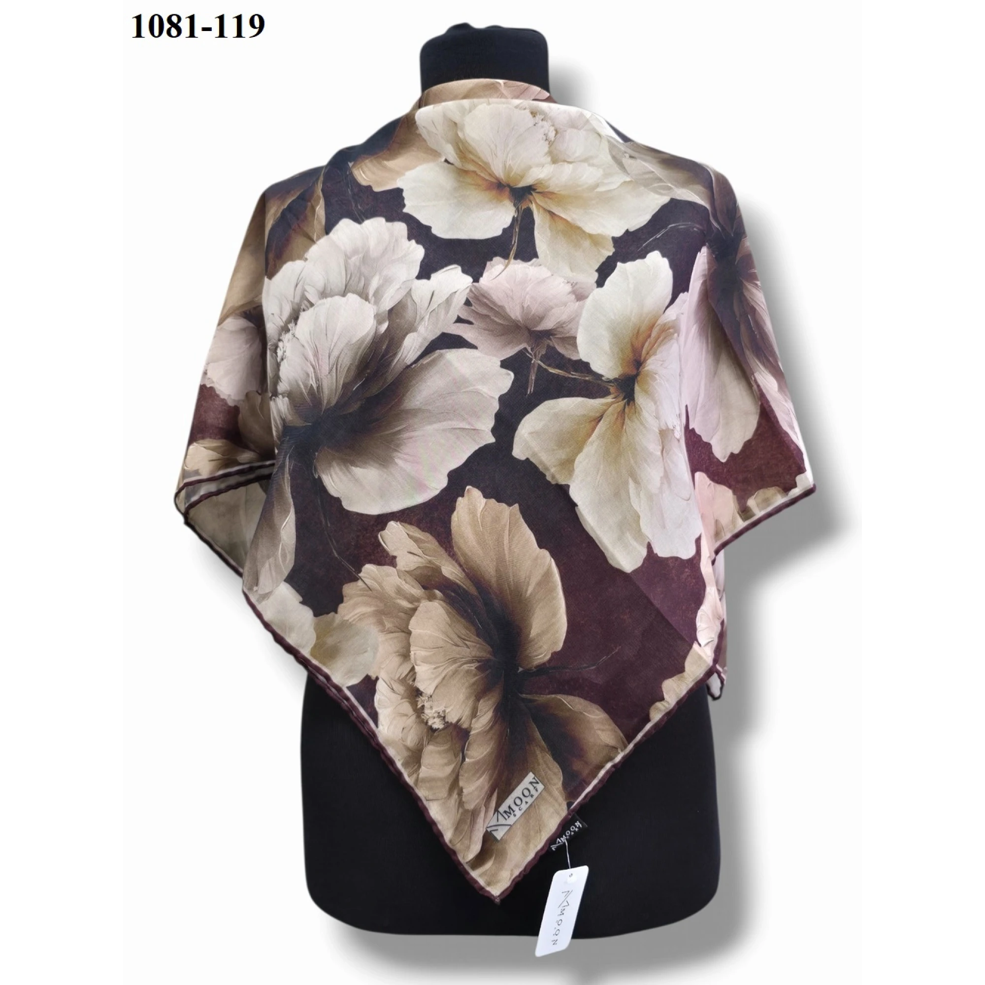 Moon Scarf Soft Pamuk Eşarp 1081-119