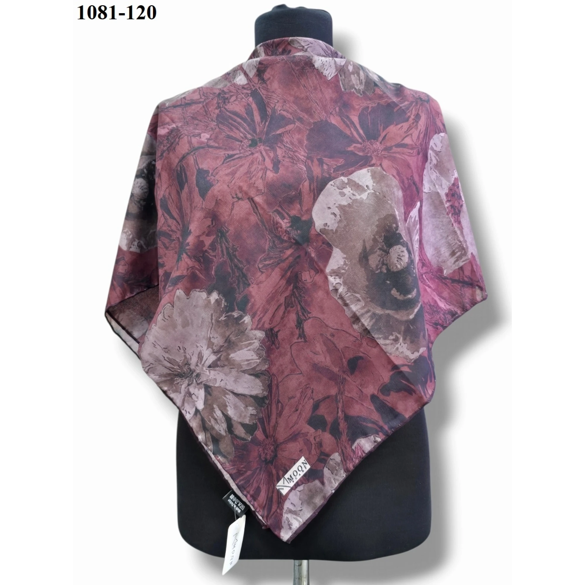 Moon Scarf Soft Pamuk Eşarp 1081-120