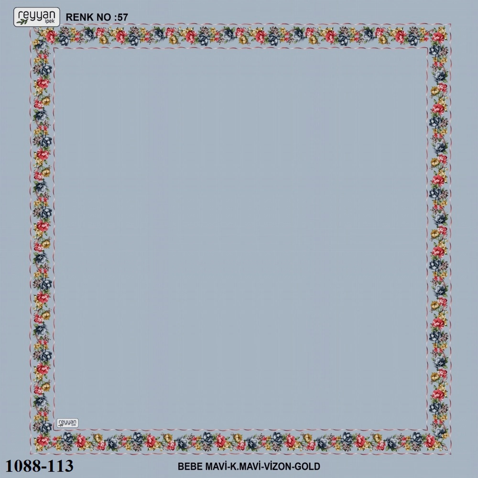 Reyyan İpek İçi Boş Desenli Oyalık Yazma 1088-113