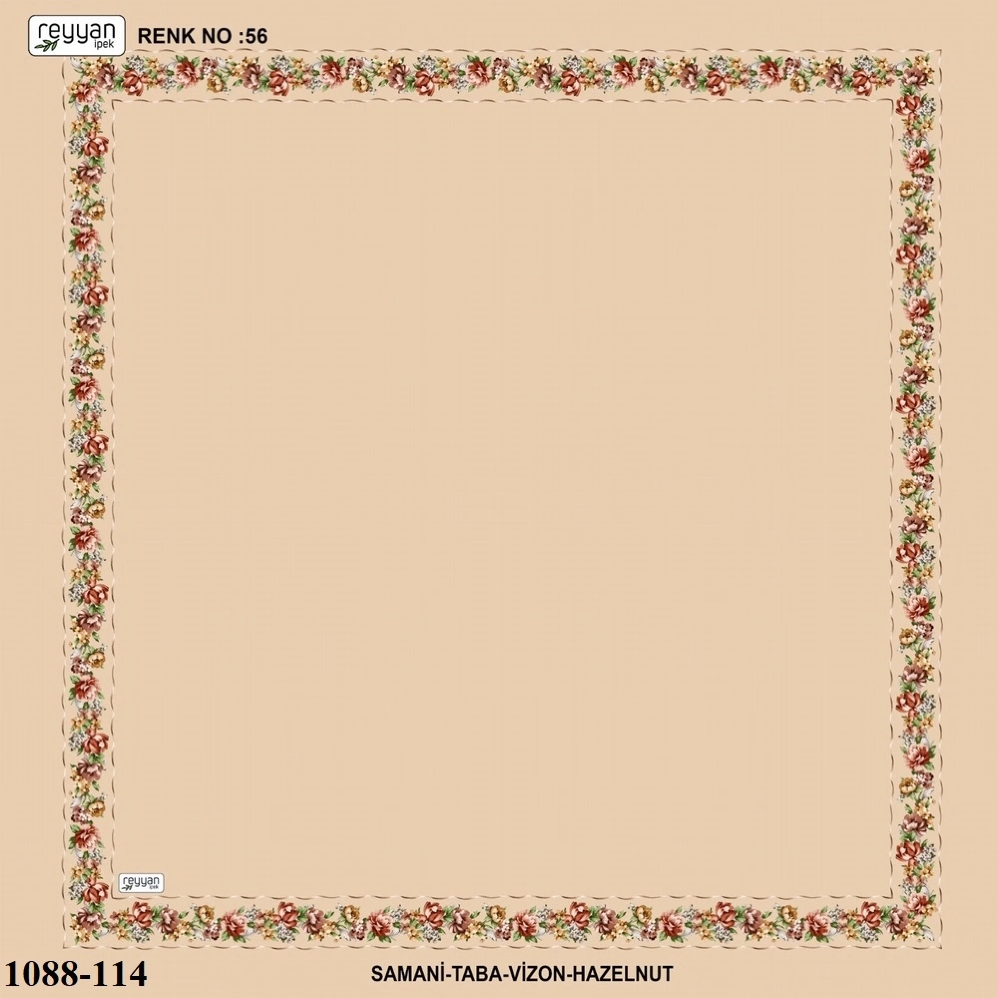 Reyyan İpek İçi Boş Desenli Oyalık Yazma 1088-114