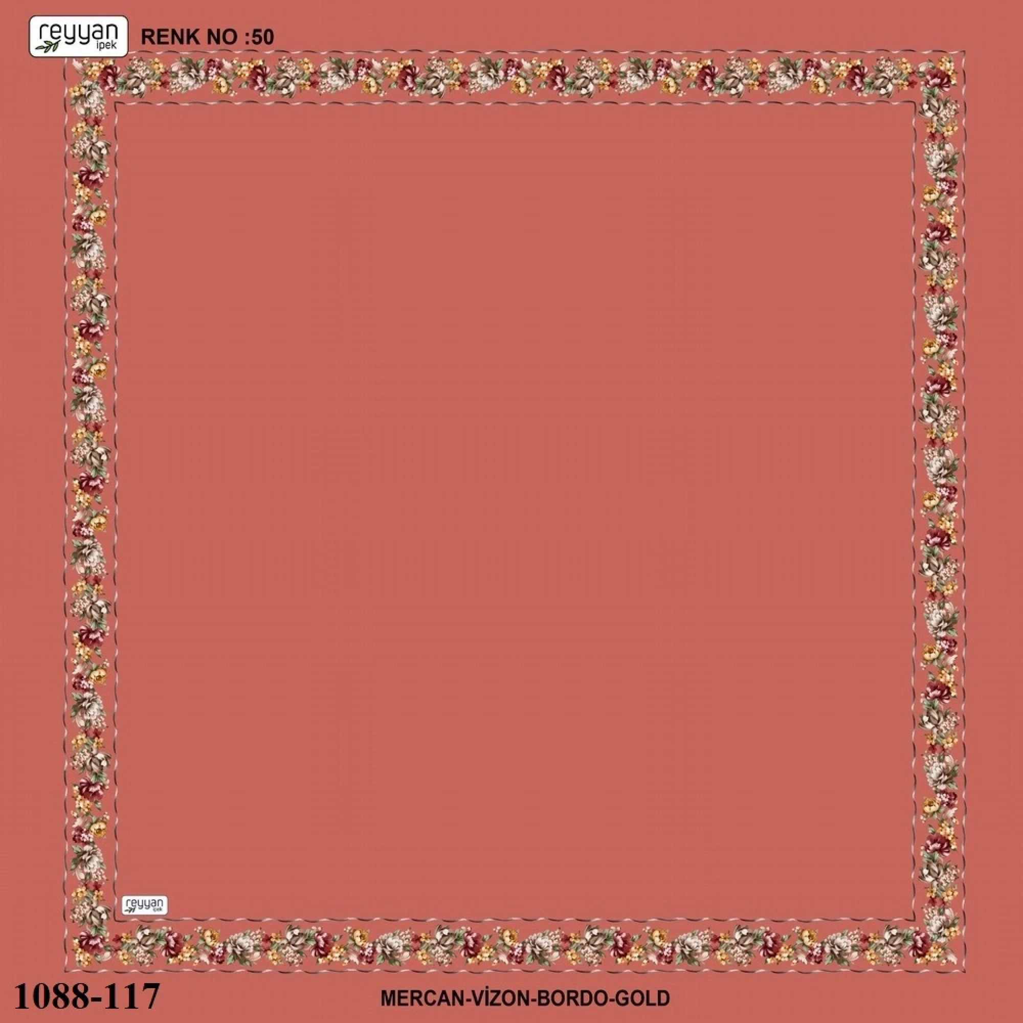 Reyyan İpek İçi Boş Desenli Oyalık Yazma 1088-117