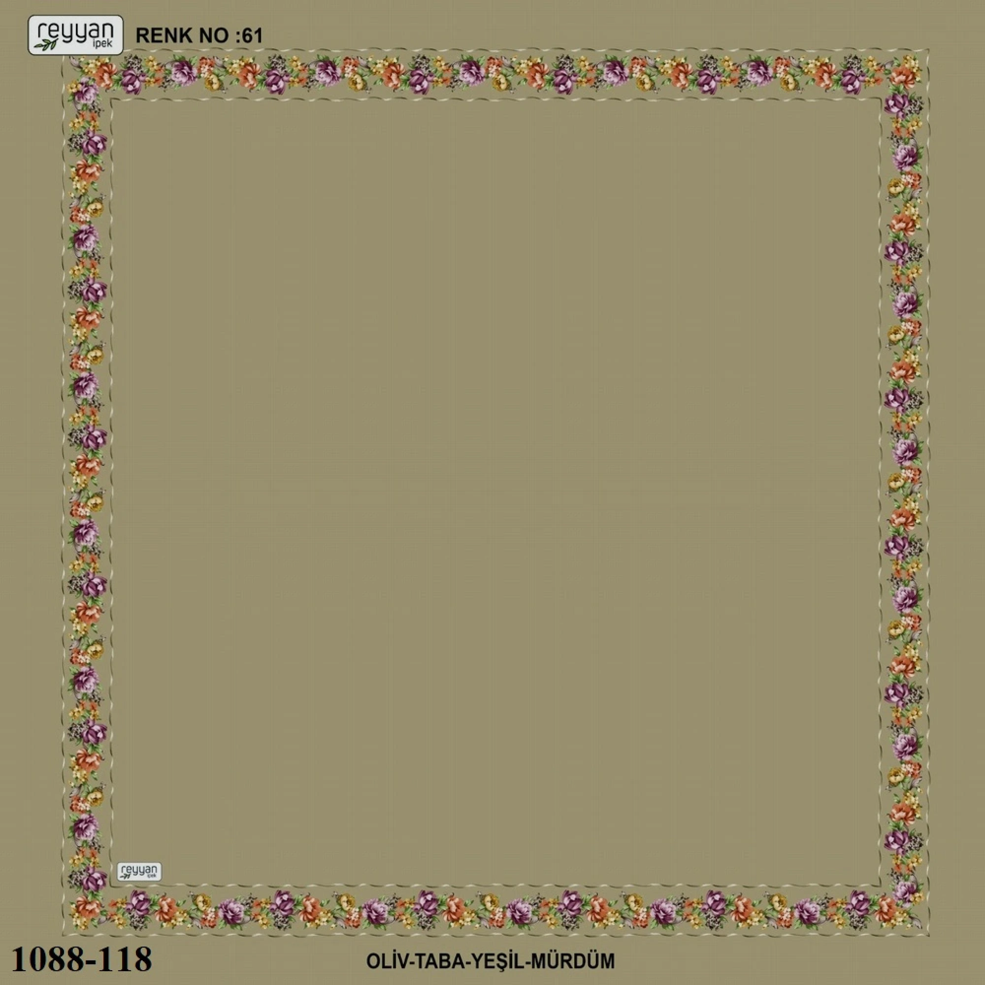 Reyyan İpek İçi Boş Desenli Oyalık Yazma 1088-118