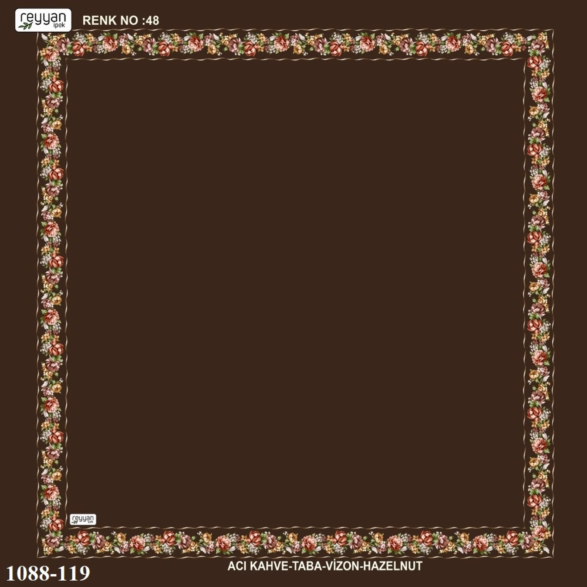 Reyyan İpek İçi Boş Desenli Oyalık Yazma 1088-119