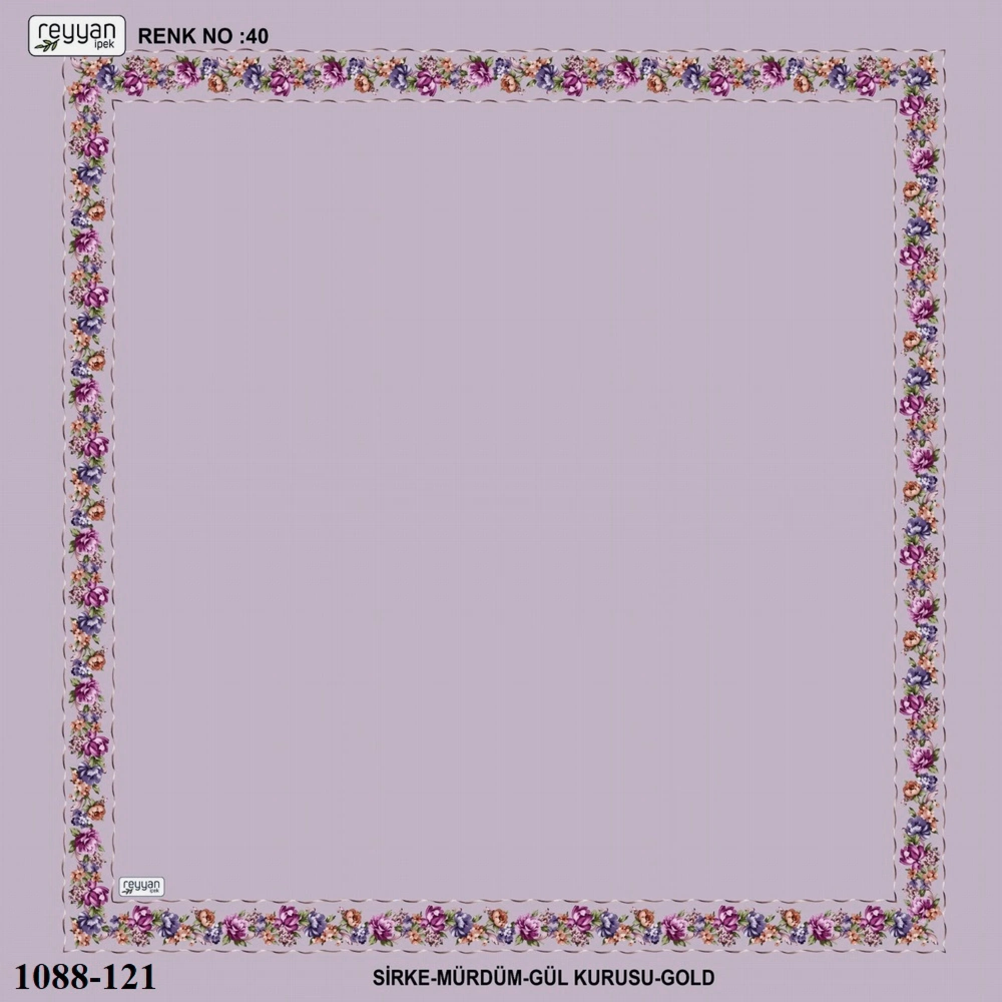 Reyyan İpek İçi Boş Desenli Oyalık Yazma 1088-121