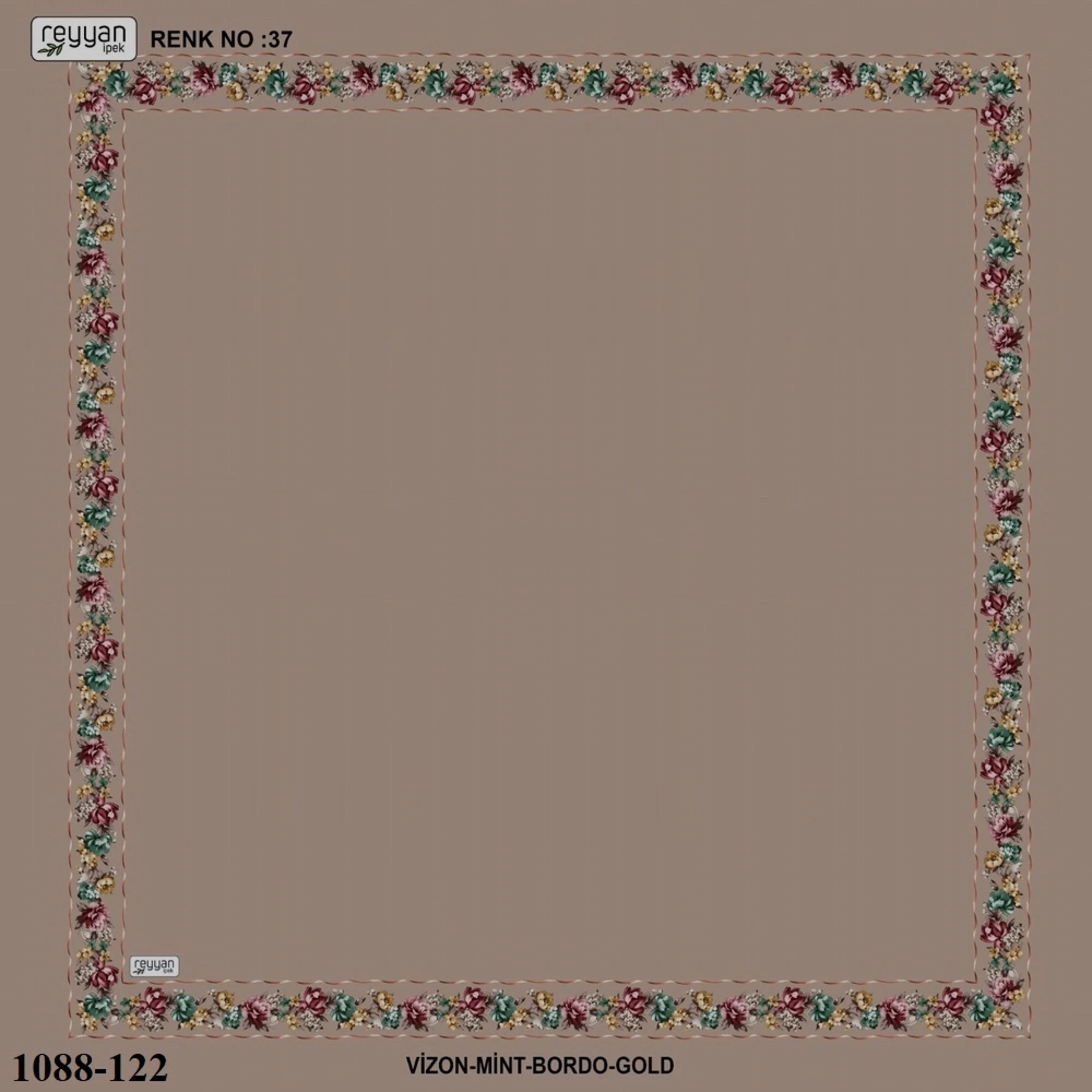 Reyyan İpek İçi Boş Desenli Oyalık Yazma 1088-122