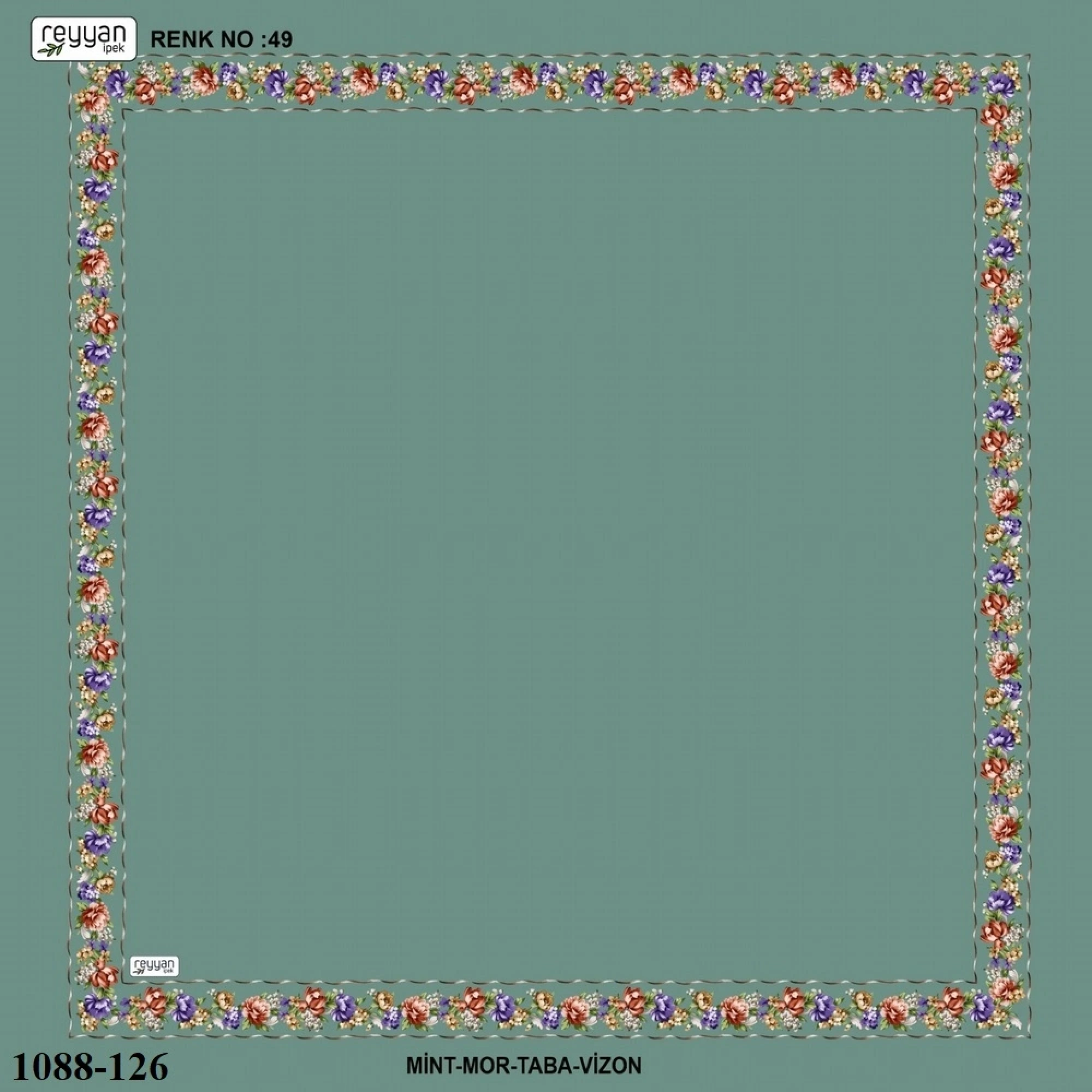 Reyyan İpek İçi Boş Desenli Oyalık Yazma 1088-126