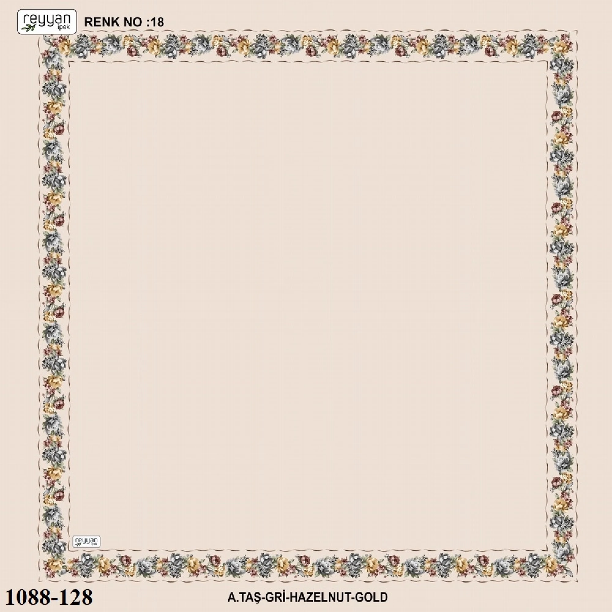 Reyyan İpek İçi Boş Desenli Oyalık Yazma 1088-128