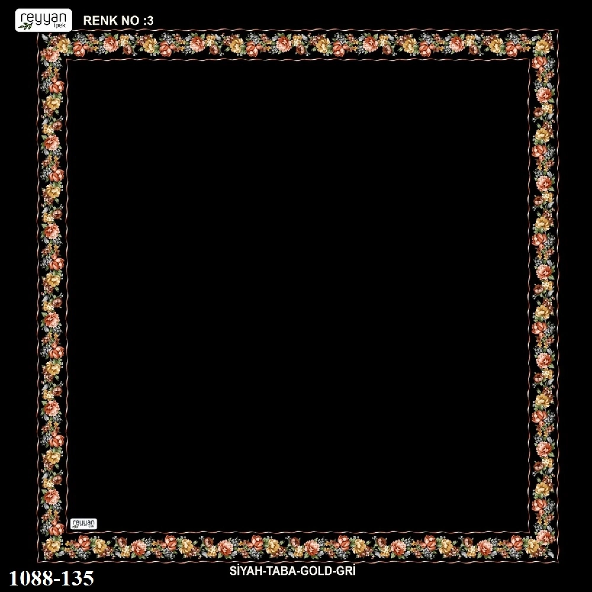 Reyyan İpek İçi Boş Desenli Oyalık Yazma 1088-135