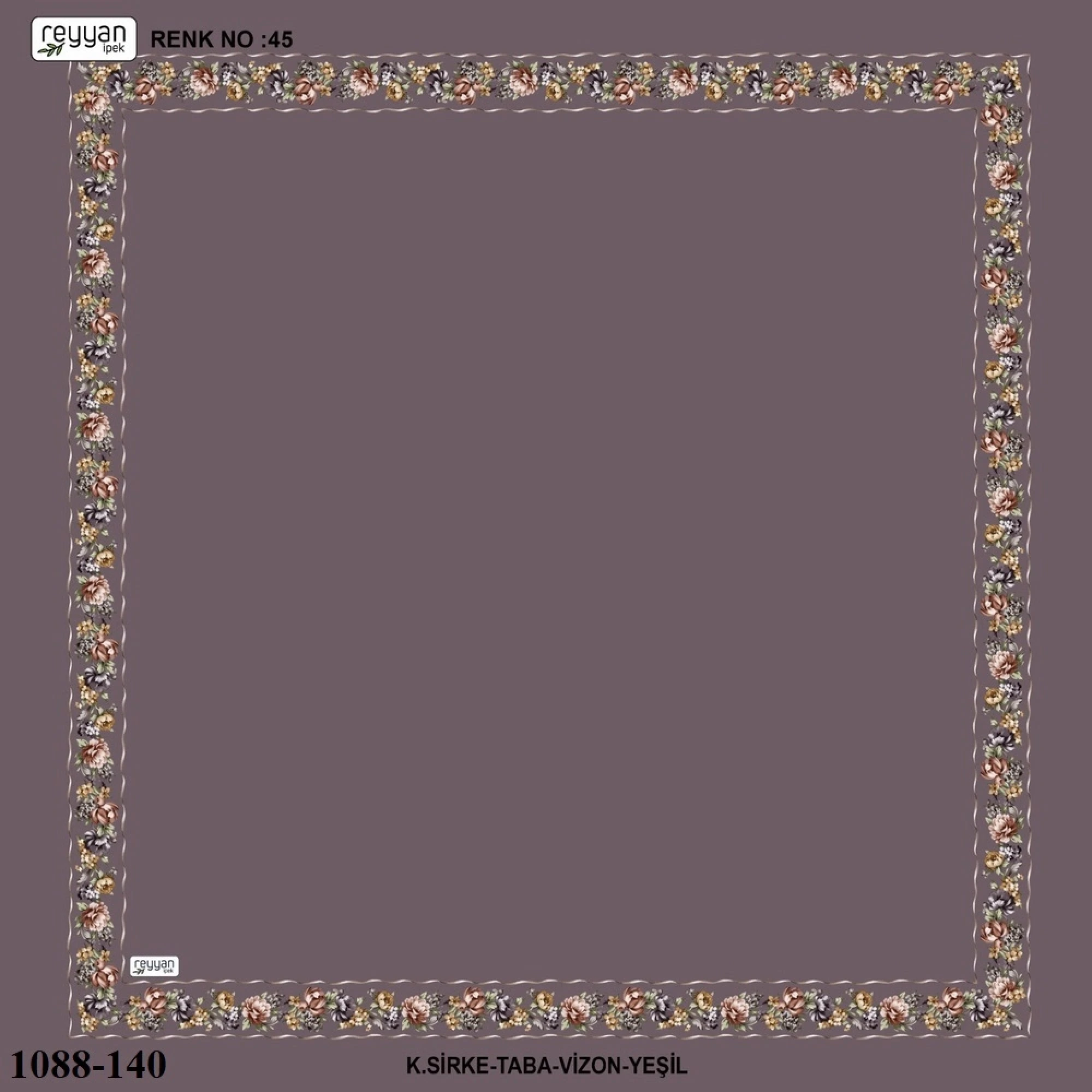 Reyyan İpek İçi Boş Desenli Oyalık Yazma 1088-140