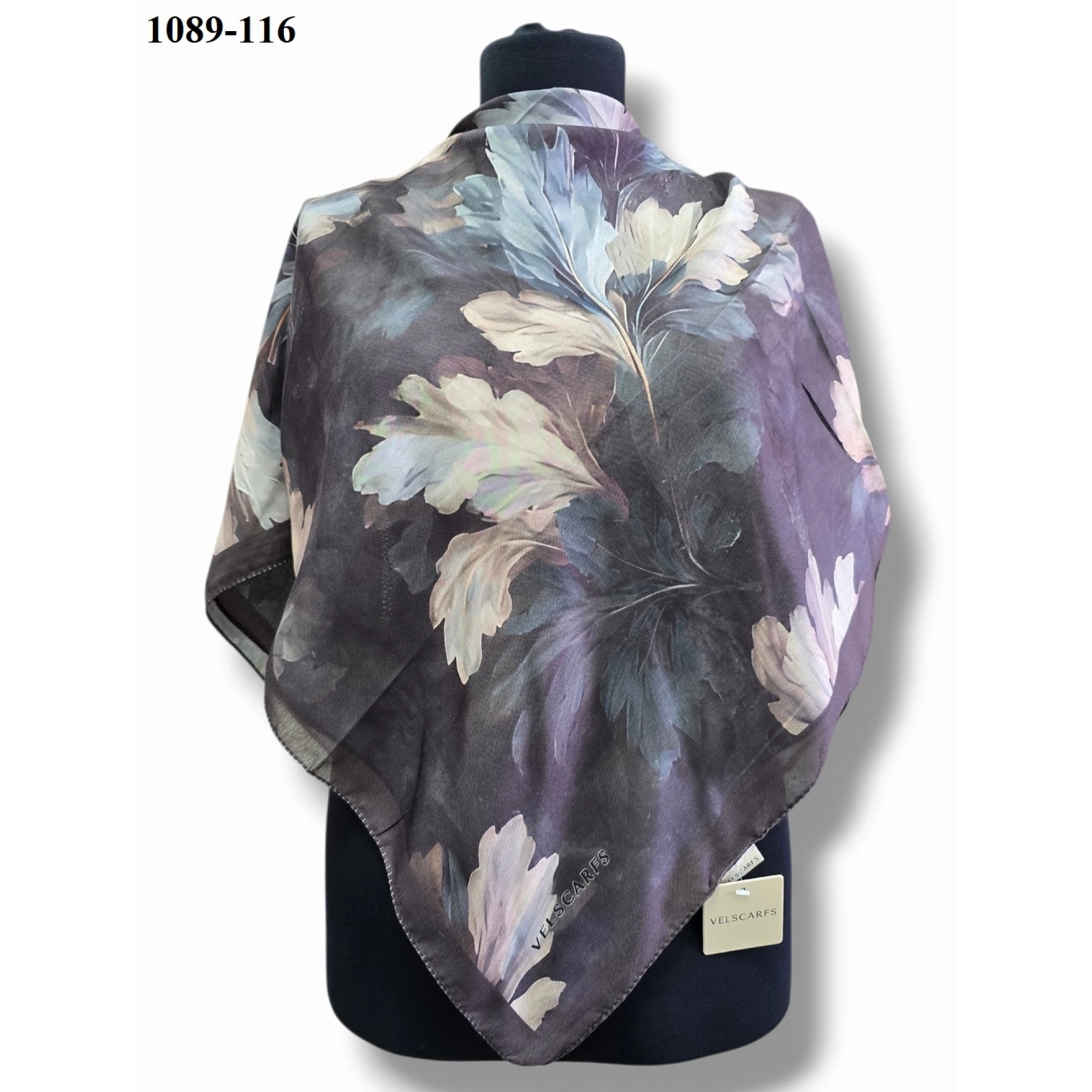 Velscarfs Soft Pamuk Parla Eşarp (Kahverengi) 1089-116