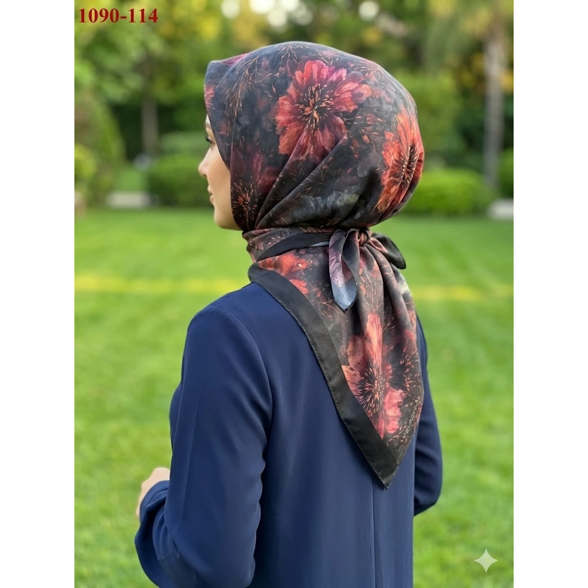 Velscarfs Soft Pamuk Parla Eşarp (Siyah) 1090-114