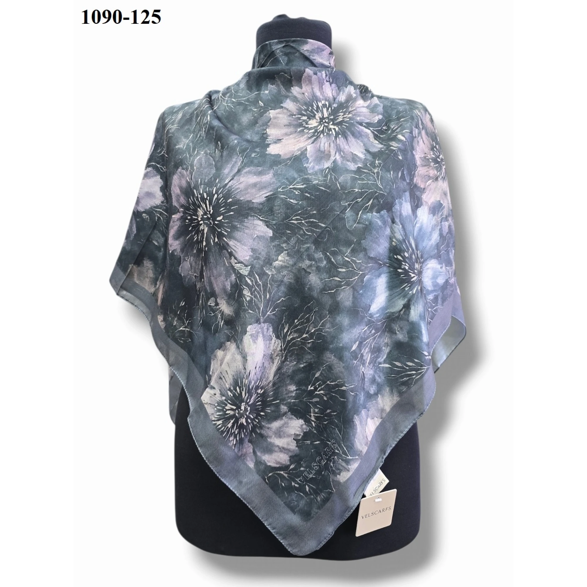 Velscarfs Soft Pamuk Parla Eşarp (Gri) 1090-125