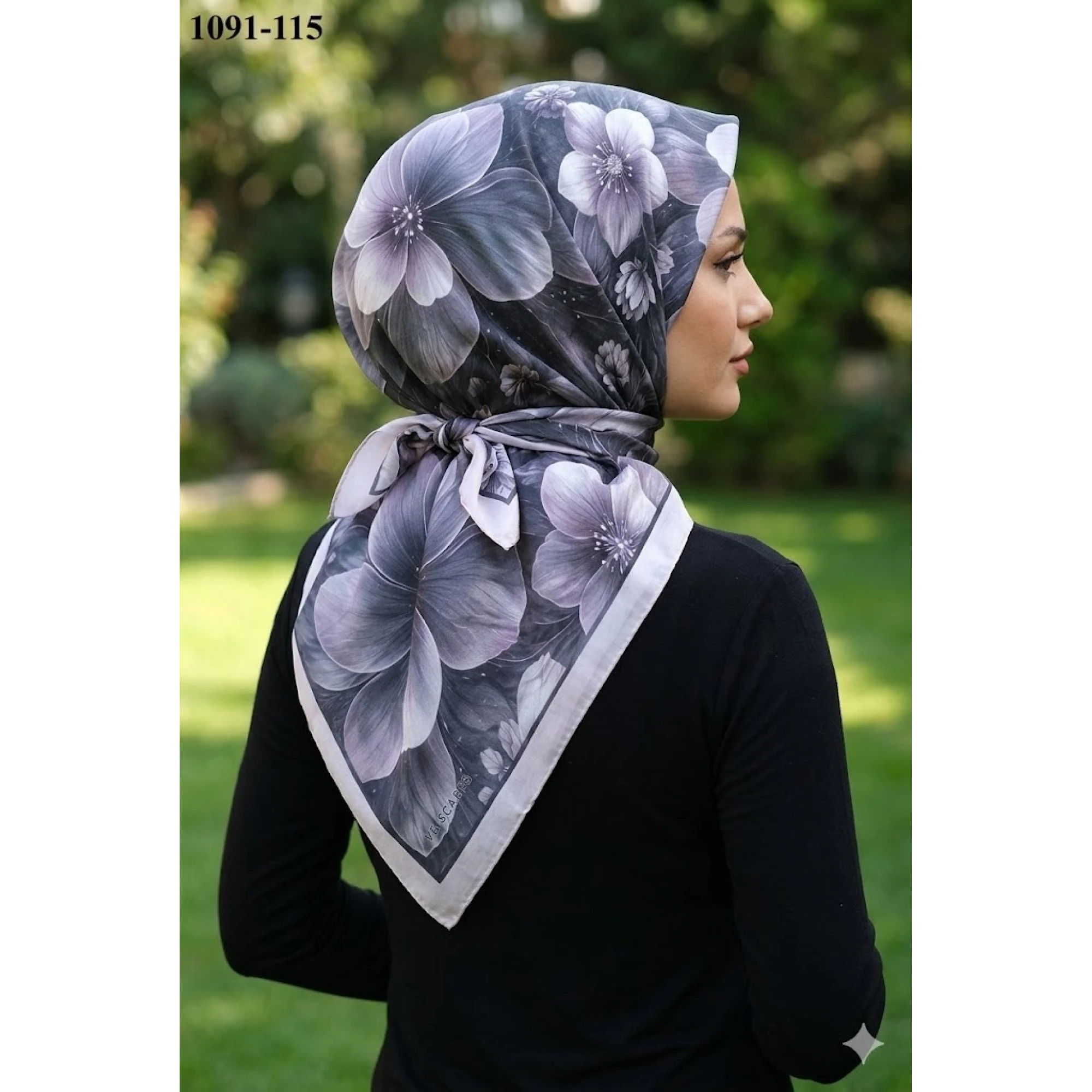 Velscarfs Soft Pamuk Parla Eşarp (A. Pudra) 1091-115