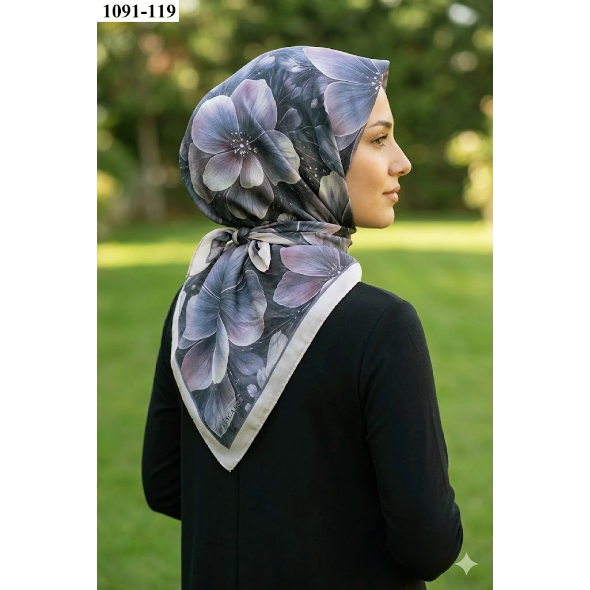 Velscarfs Soft Pamuk Parla Eşarp (Bej) 1091-119