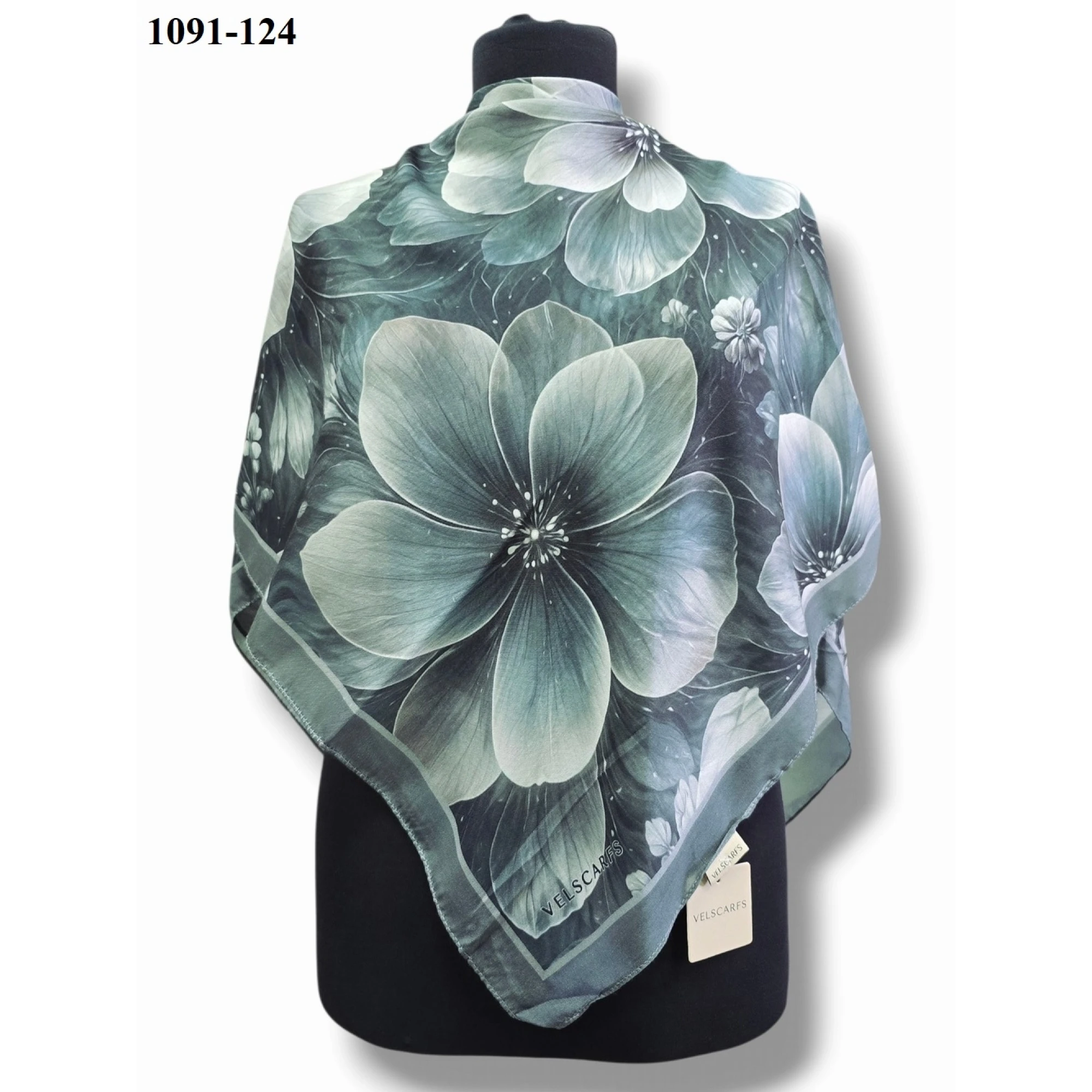 Velscarfs Soft Pamuk Parla Eşarp (Gri) 1091-124