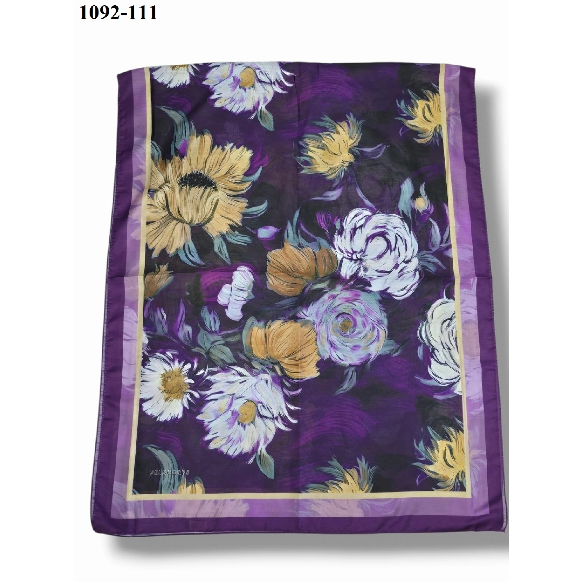 Velscarfs Soft Pamuk Şal (Mor) 1092-111