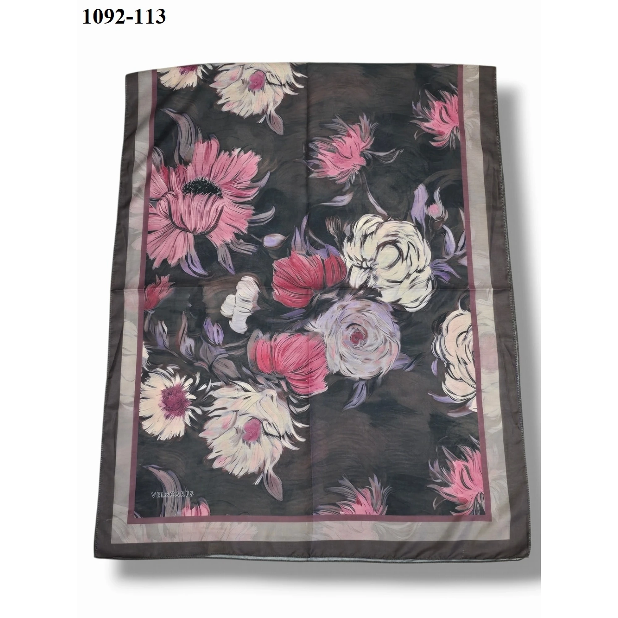 Velscarfs Soft Pamuk Şal (Kahverengi) 1092-113