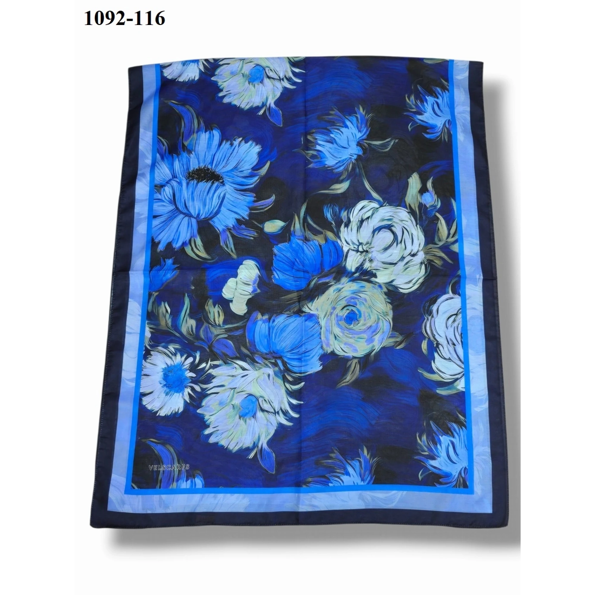 Velscarfs Soft Pamuk Şal (Lacivert) 1092-116