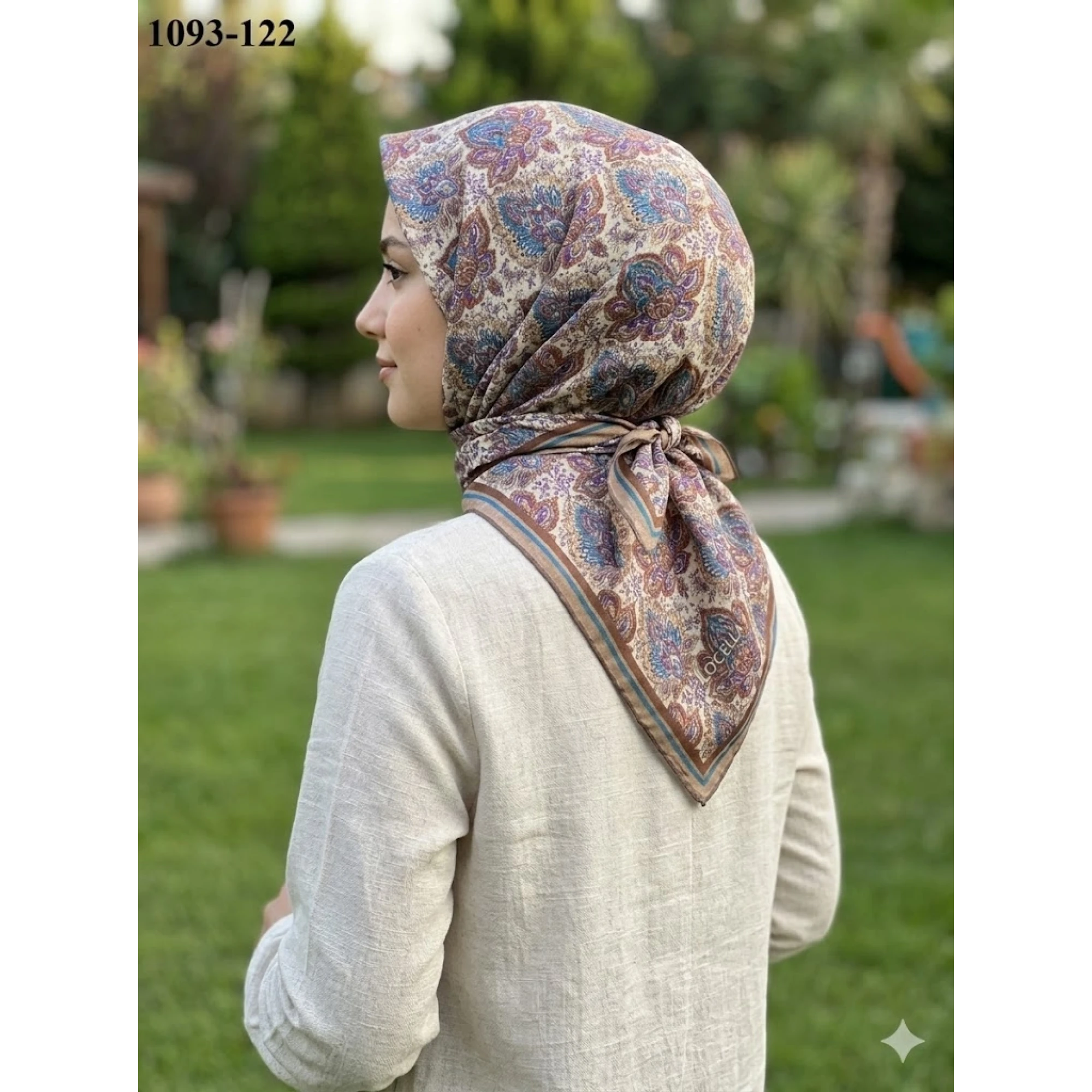 Locella Soft Pamuk Eşarp (Limon Çiçeği) 1093-122