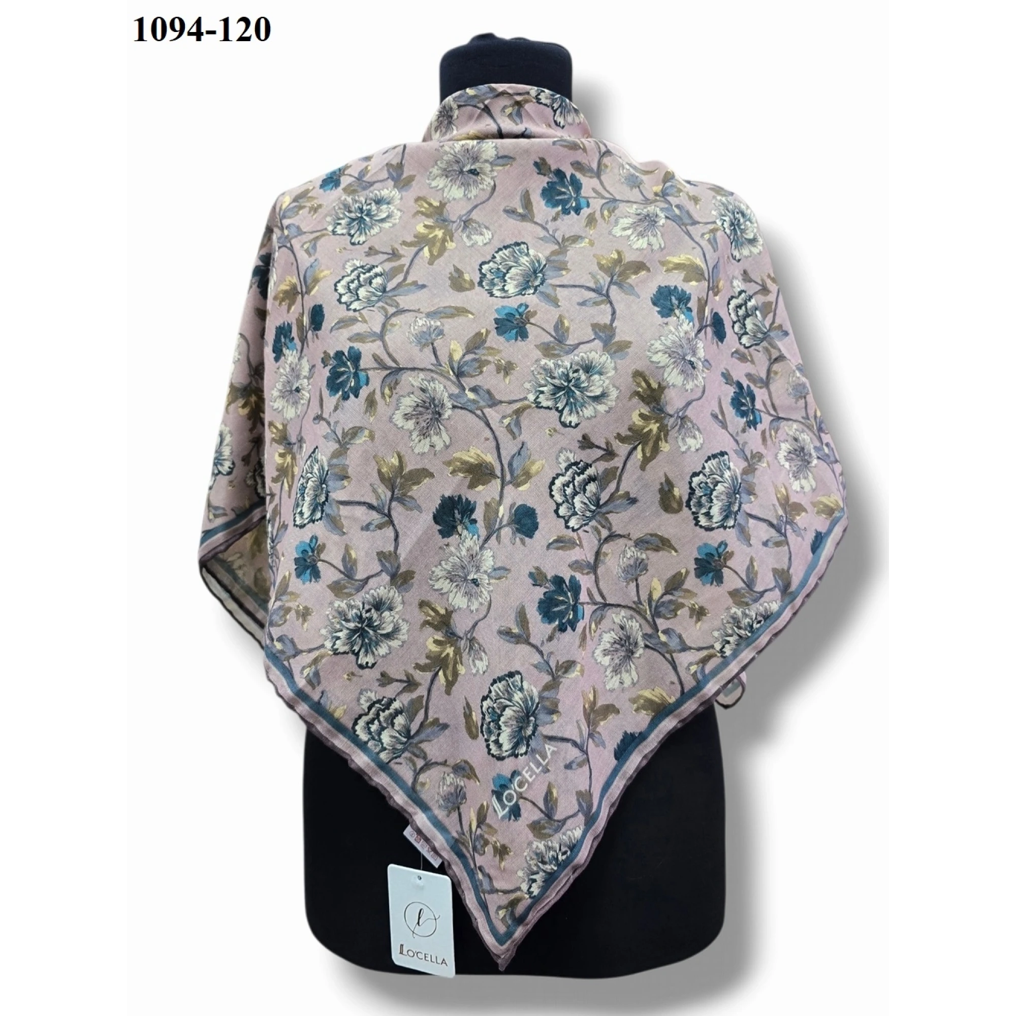 Locella Soft Pamuk Eşarp (Kirlü Gül) 1094-120