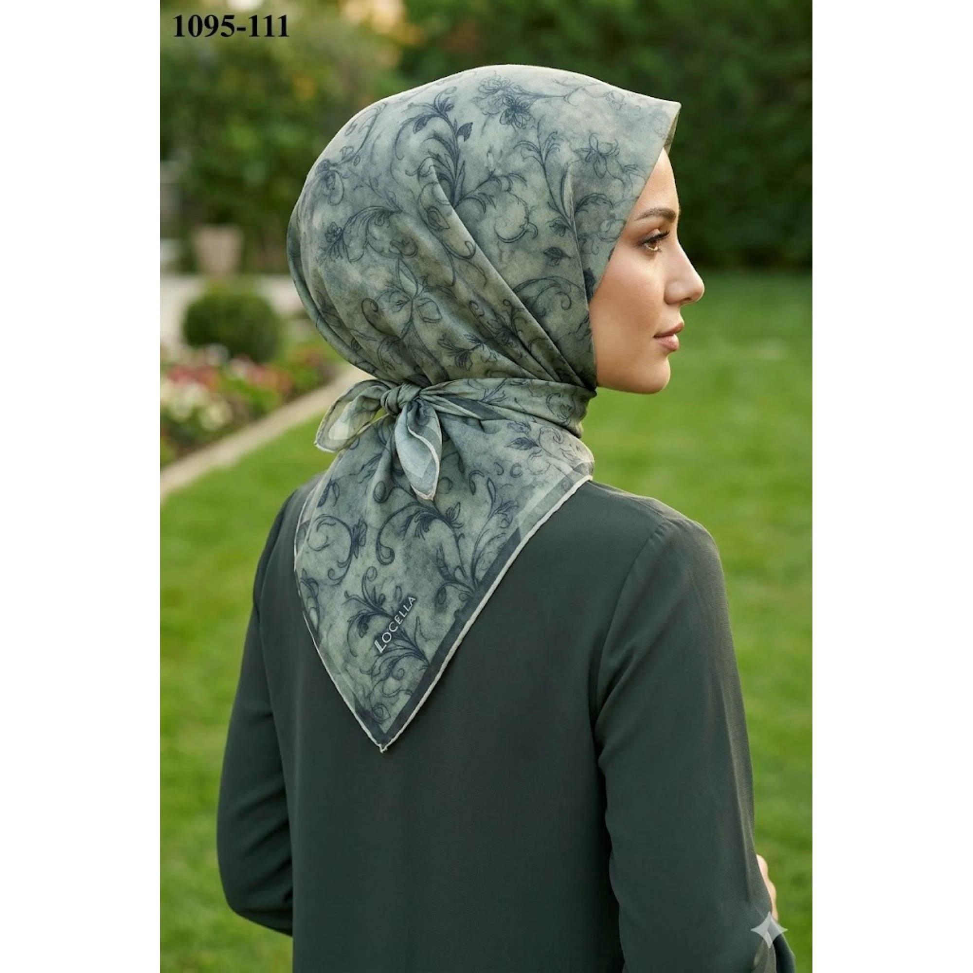 Locella Soft Pamuk Eşarp (K. Haki) 1095-111