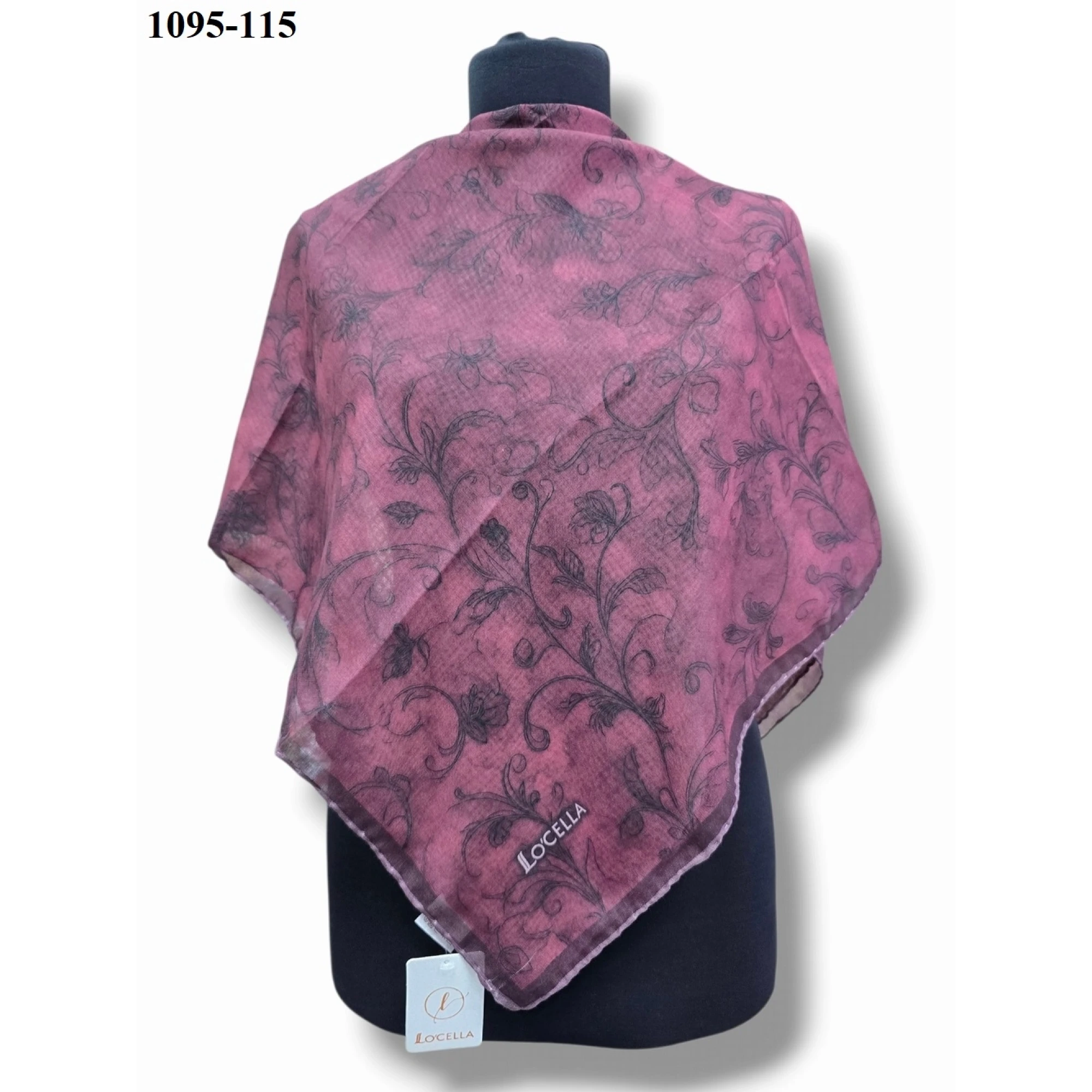 Locella Soft Pamuk Eşarp (Vişne Çürüğü) 1095-115