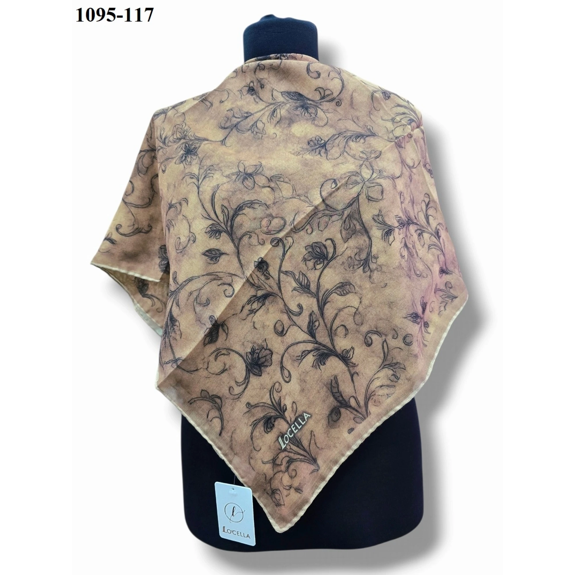 Locella Soft Pamuk Eşarp (Sarı) 1095-117