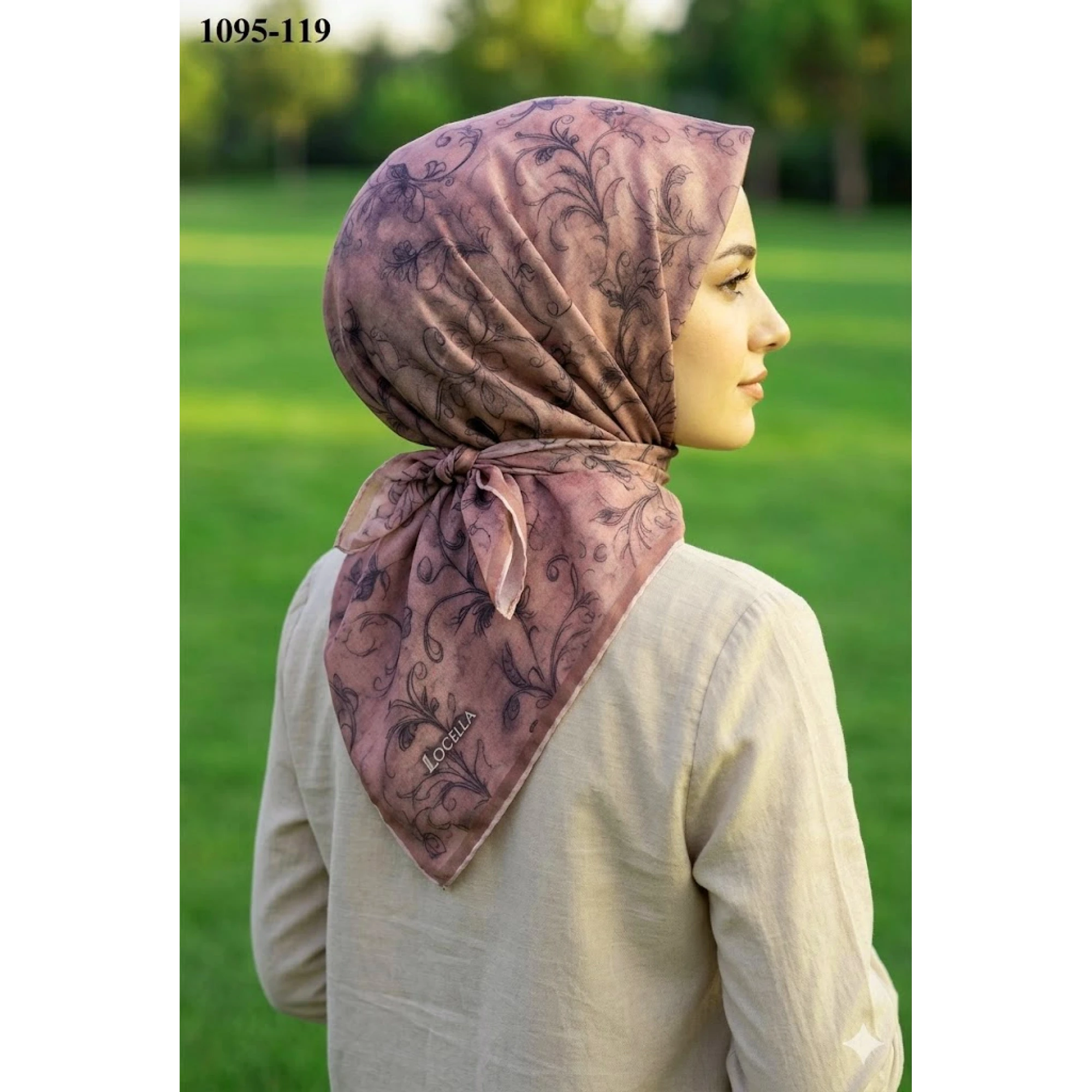 Locella Soft Pamuk Eşarp (Tarçın) 1095-119