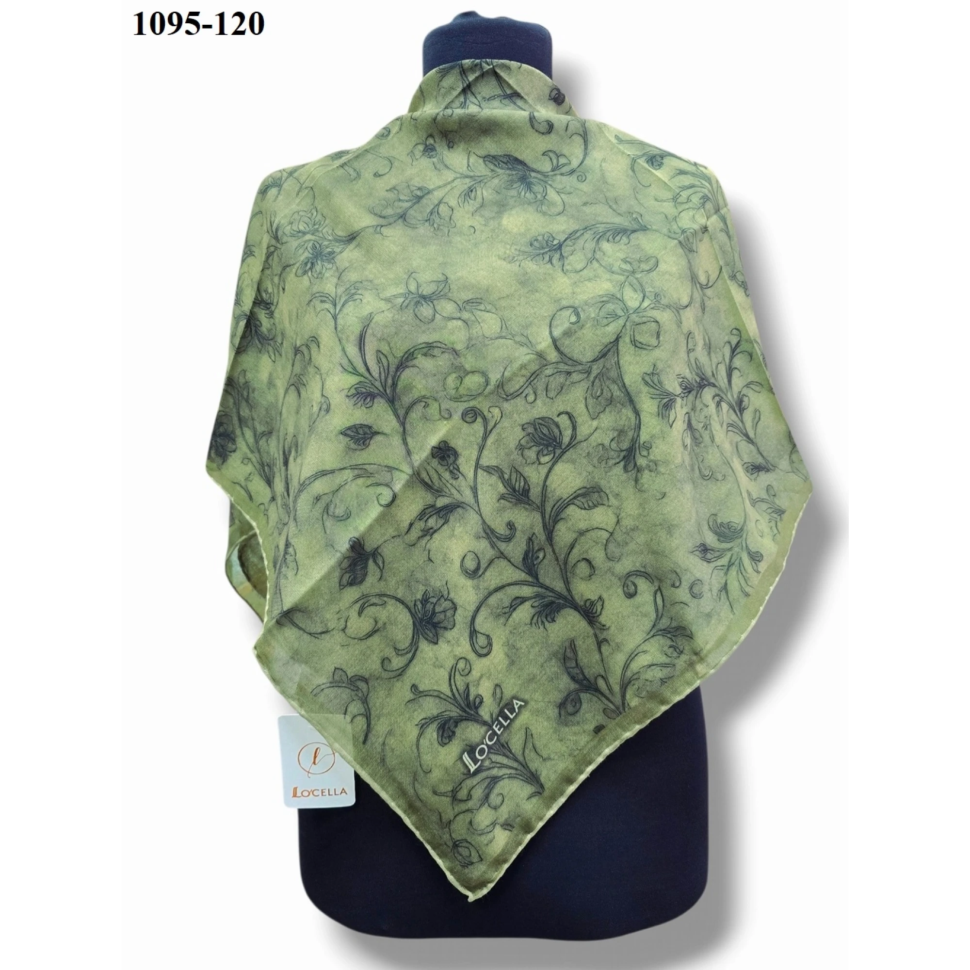 Locella Soft Pamuk Eşarp (Haki) 1095-120