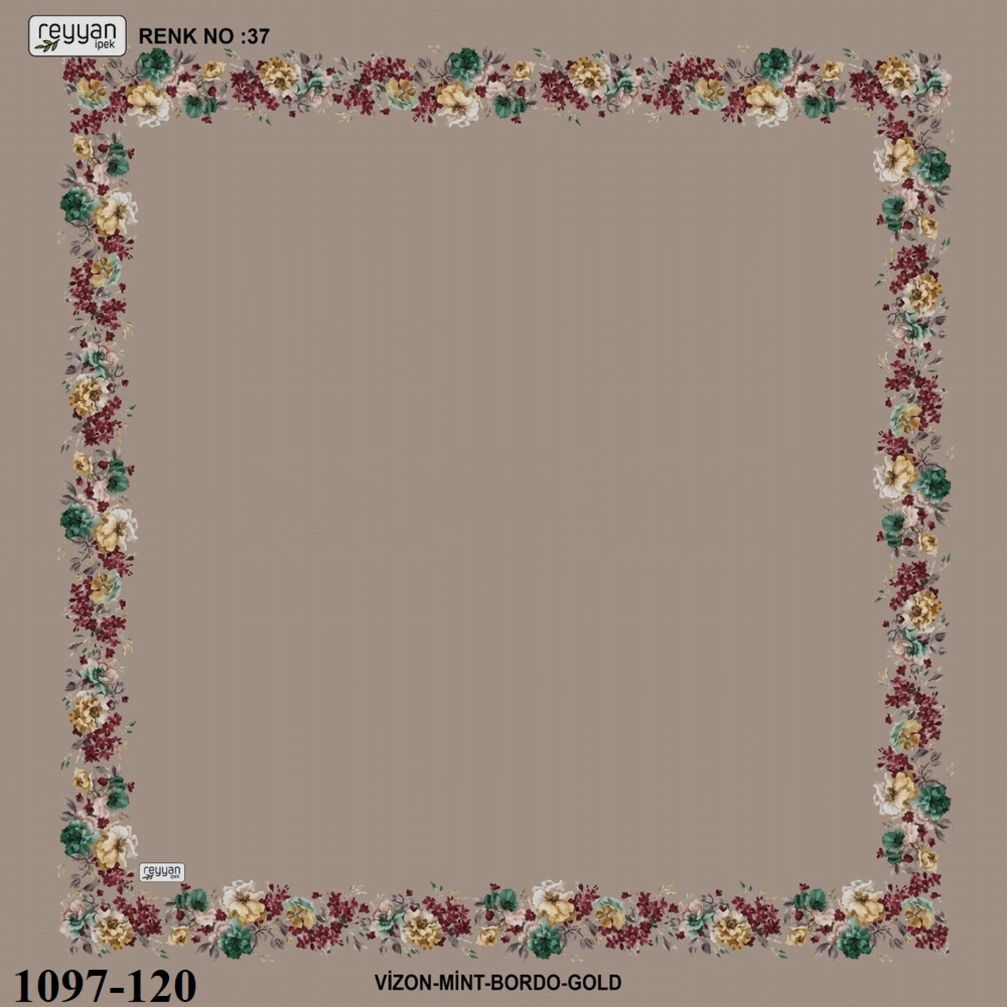 Reyyan İpek İçi Boş Desenli Oyalık Yazma 1097-120