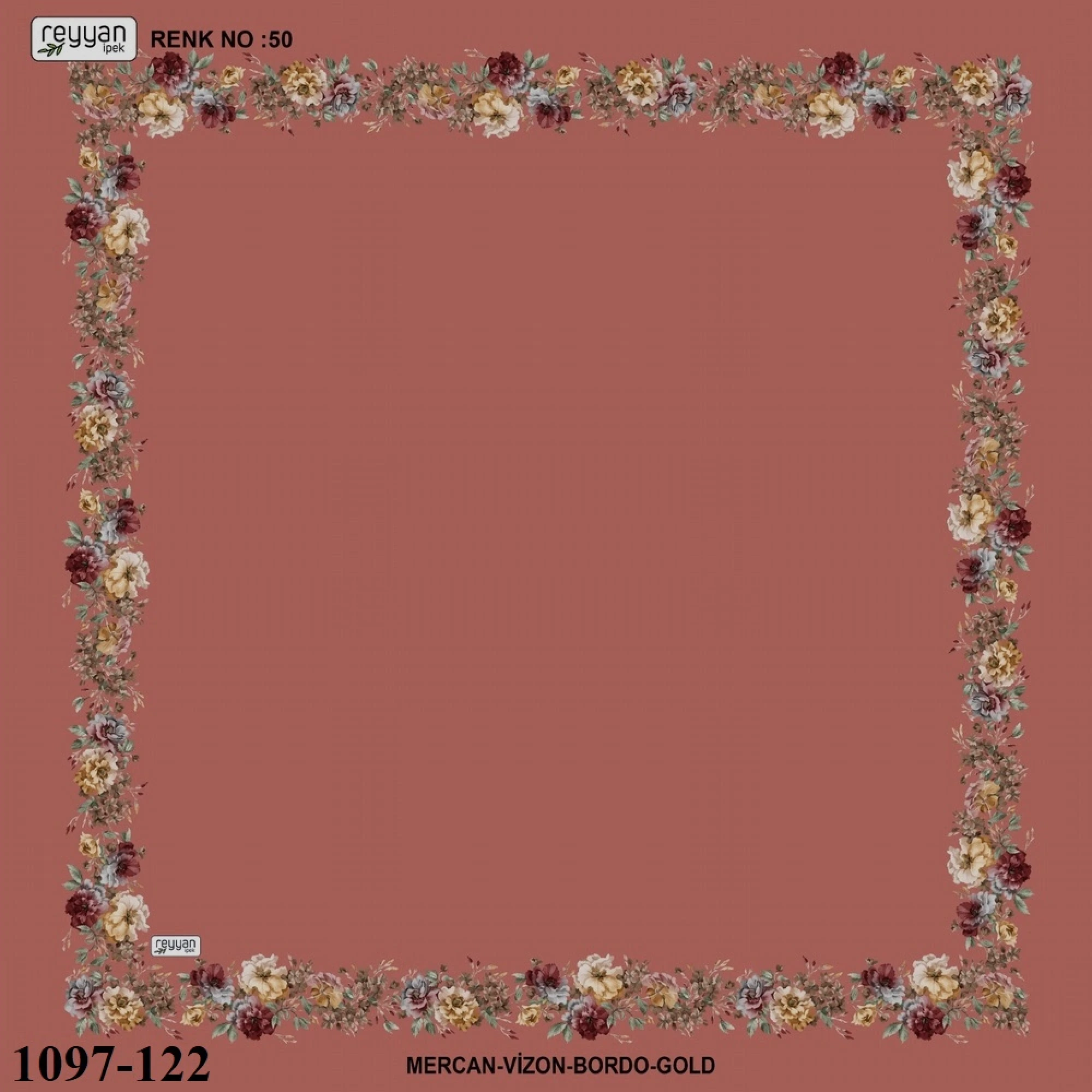 Reyyan İpek İçi Boş Desenli Oyalık Yazma 1097-122