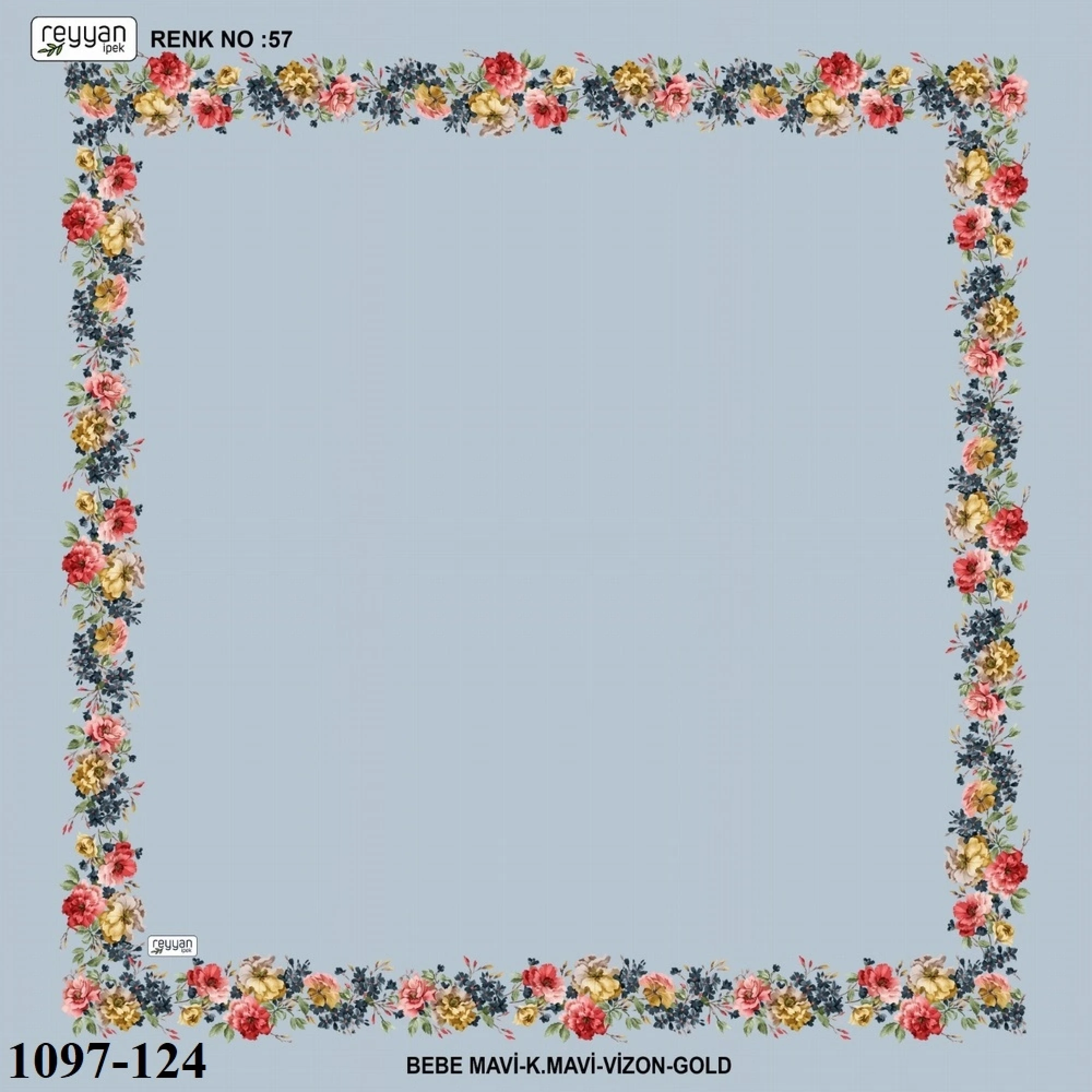 Reyyan İpek İçi Boş Desenli Oyalık Yazma 1097-124