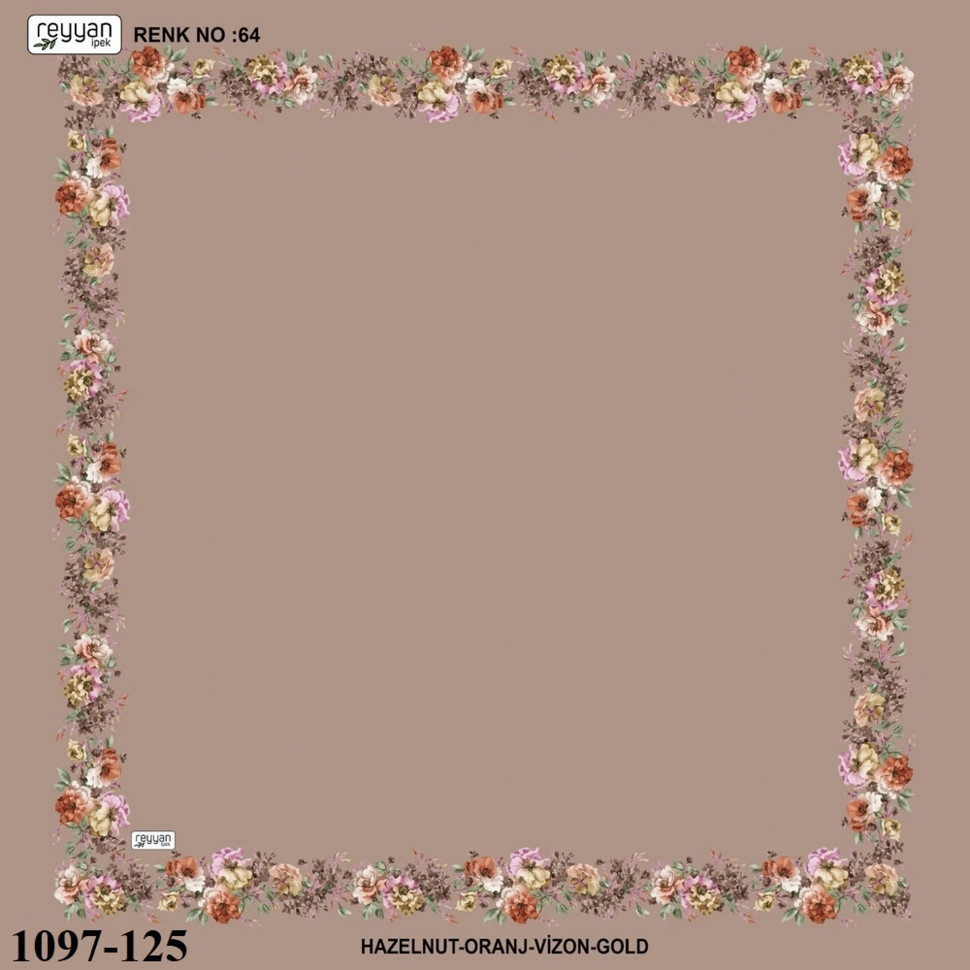 Reyyan İpek İçi Boş Desenli Oyalık Yazma 1097-125