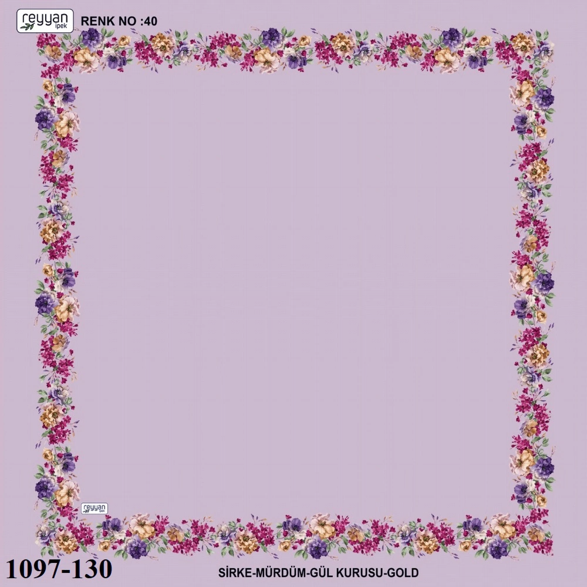 Reyyan İpek İçi Boş Desenli Oyalık Yazma 1097-130