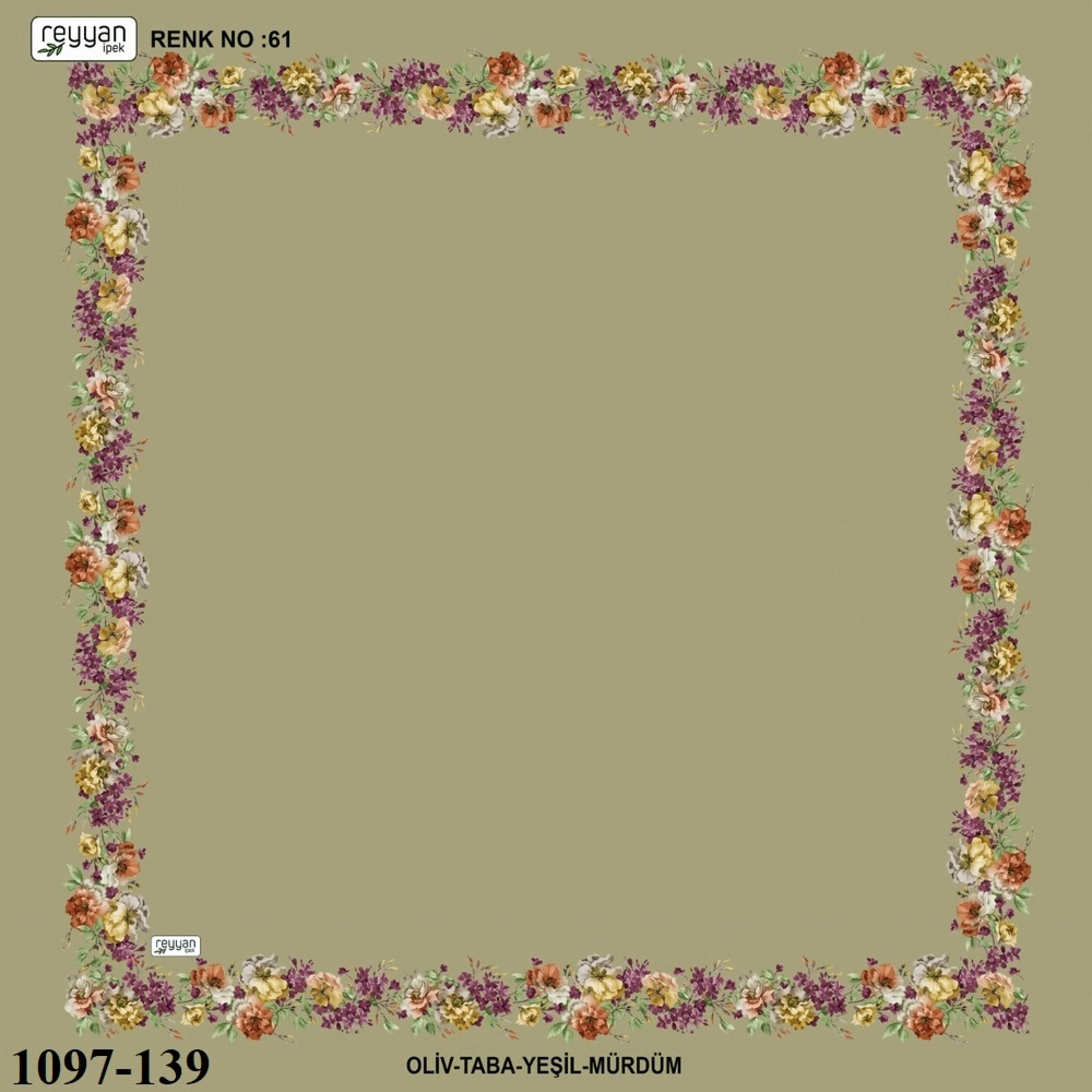 Reyyan İpek İçi Boş Desenli Oyalık Yazma 1097-139