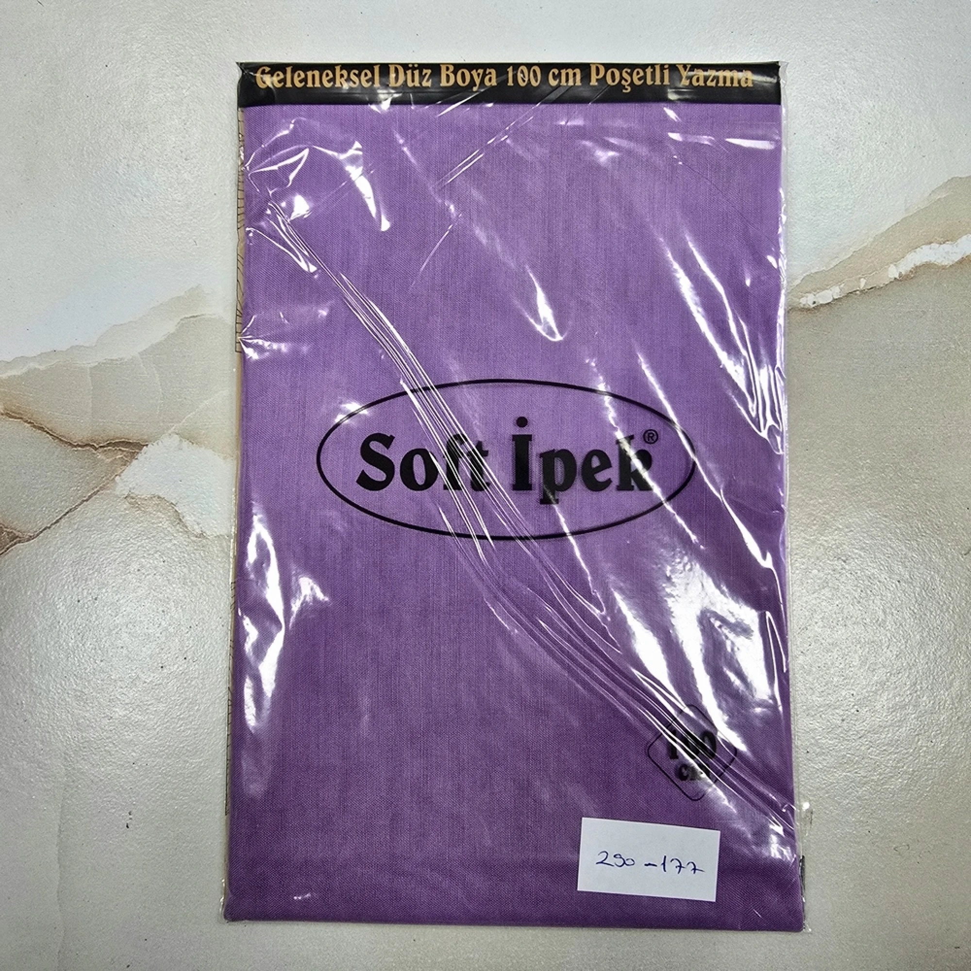 Düz Renk Ekonomik Poşetli Oyalık Yazma 290-177