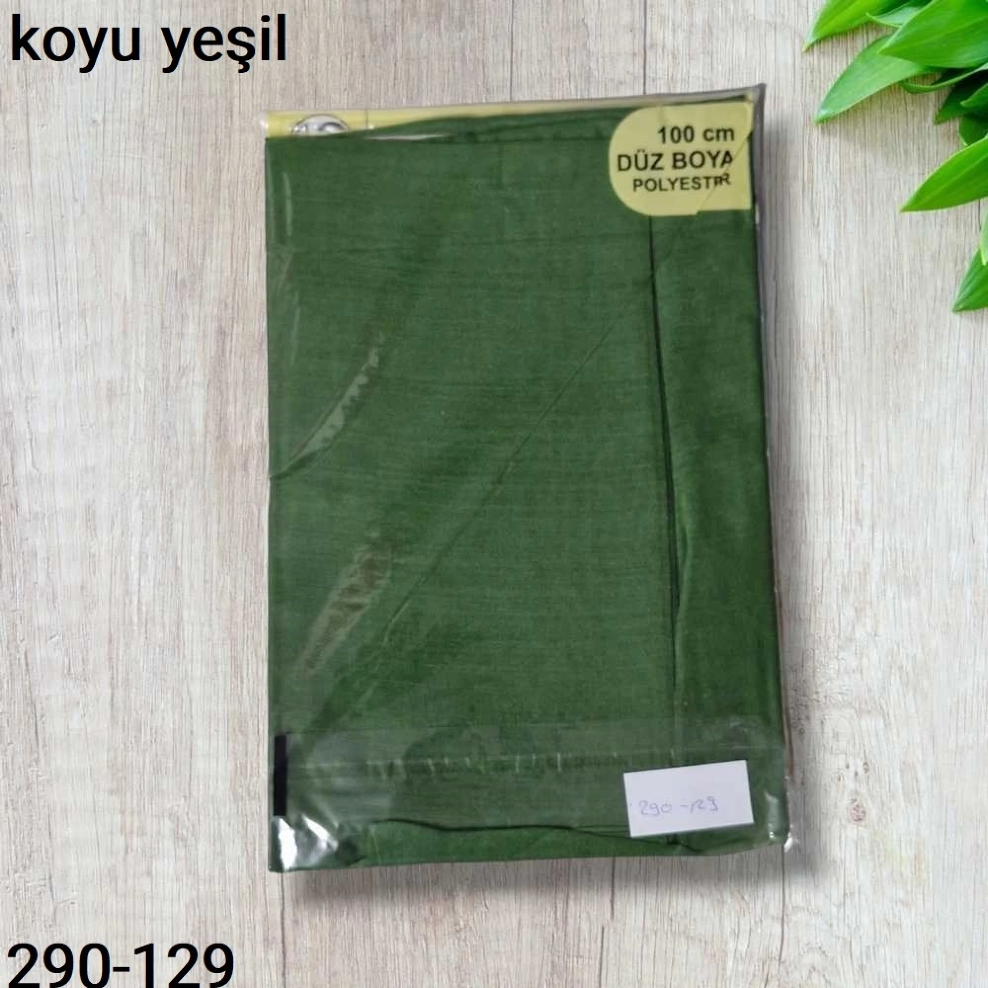 Düz Renk Ekonomik Poşetli Oyalık Yazma 290-129