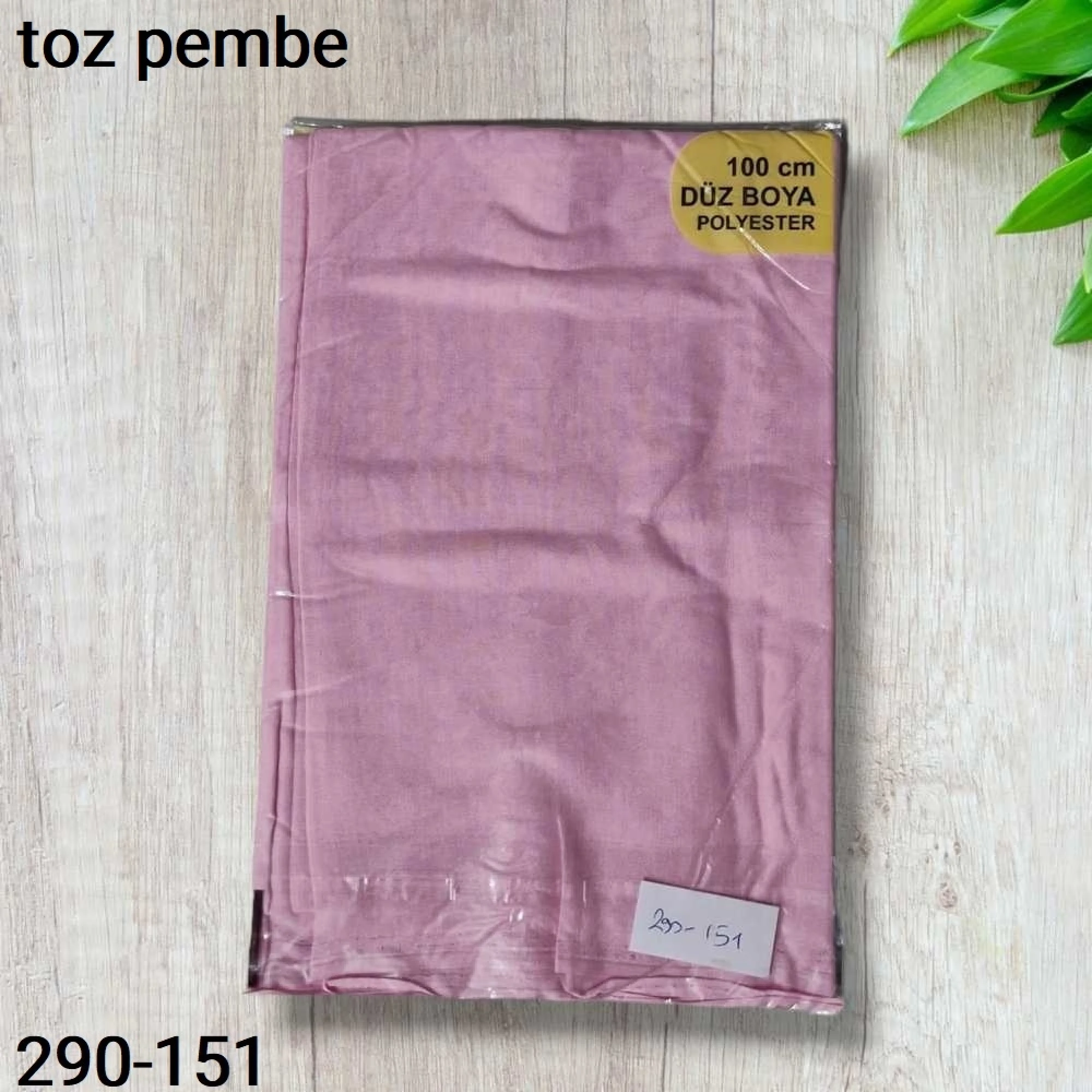 Düz Renk Ekonomik Poşetli Oyalık Yazma 290-151