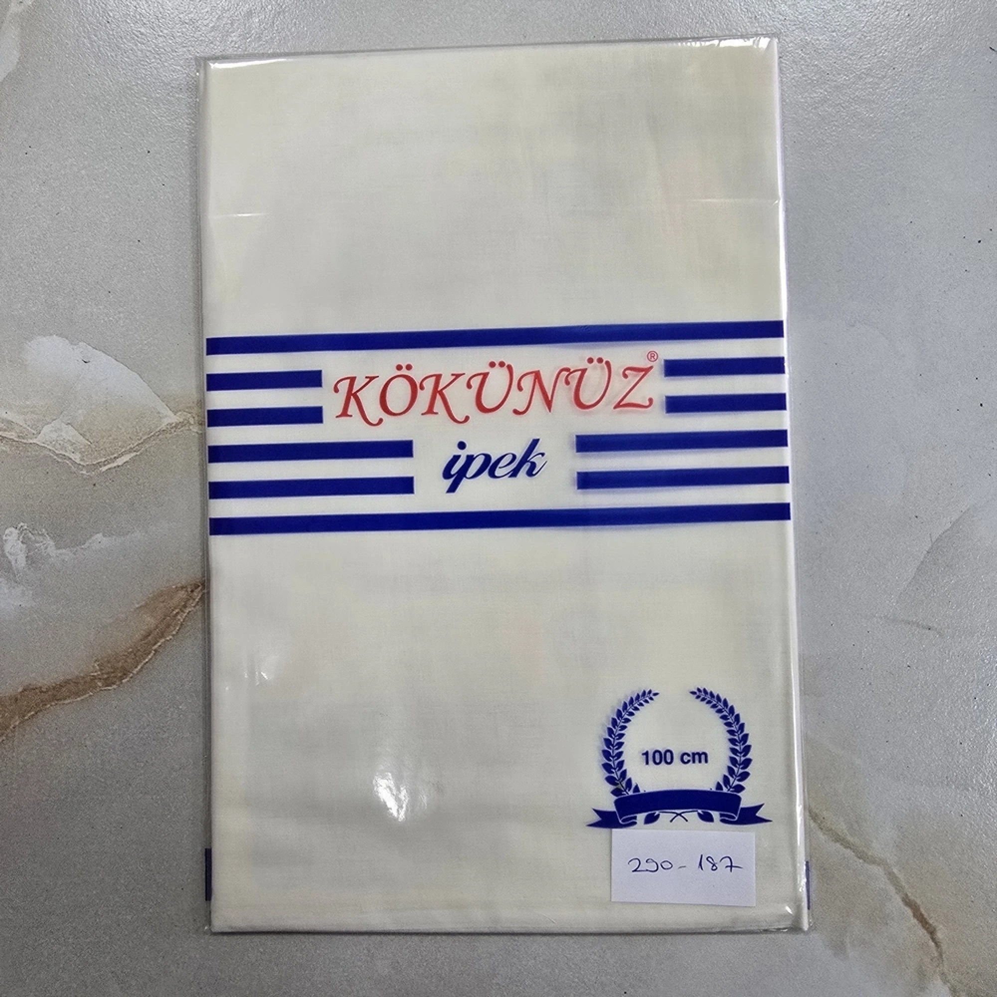 Düz Renk Ekonomik Poşetli Oyalık Yazma 290-187