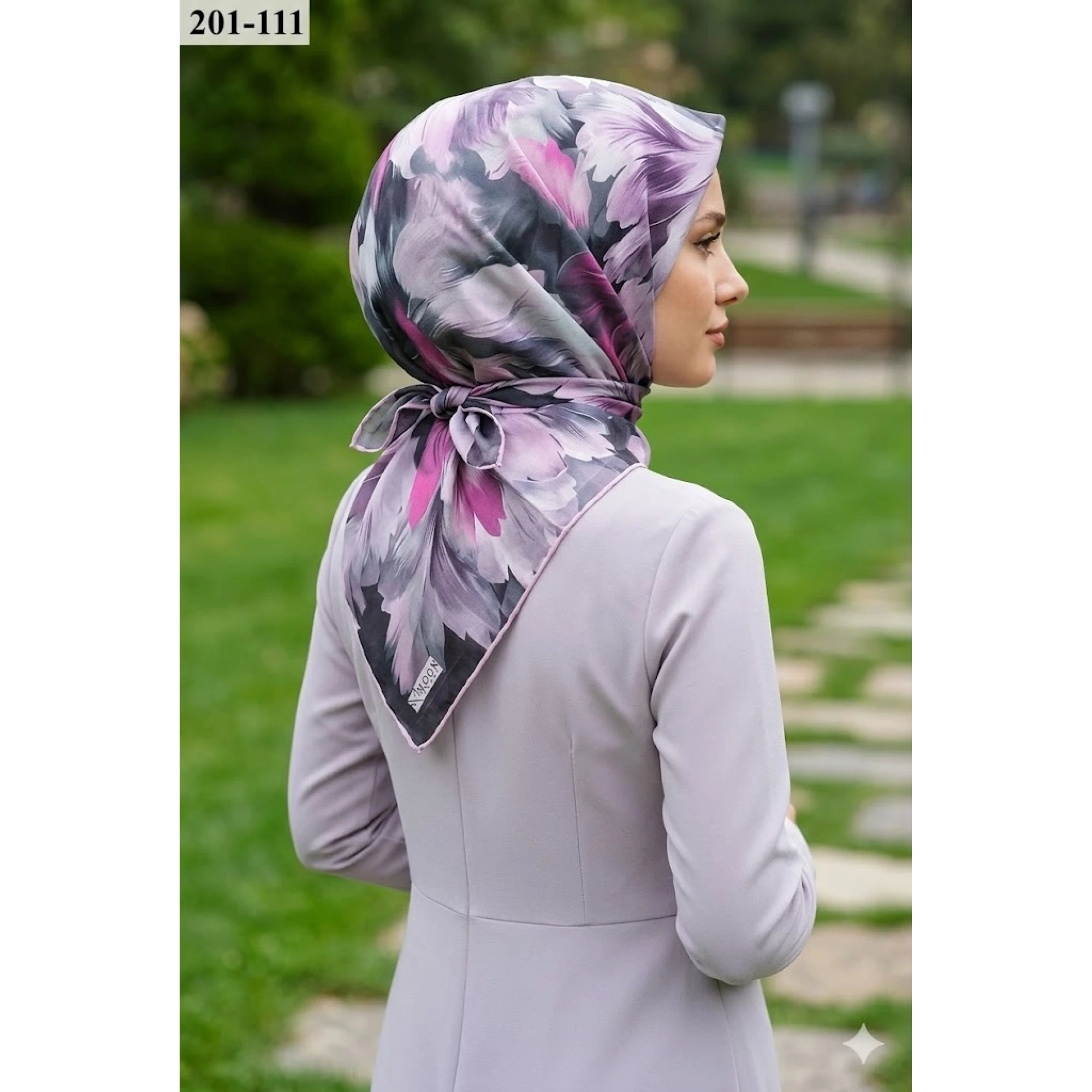 Moon Scarf Soft Pamuk Eşarp 201-111