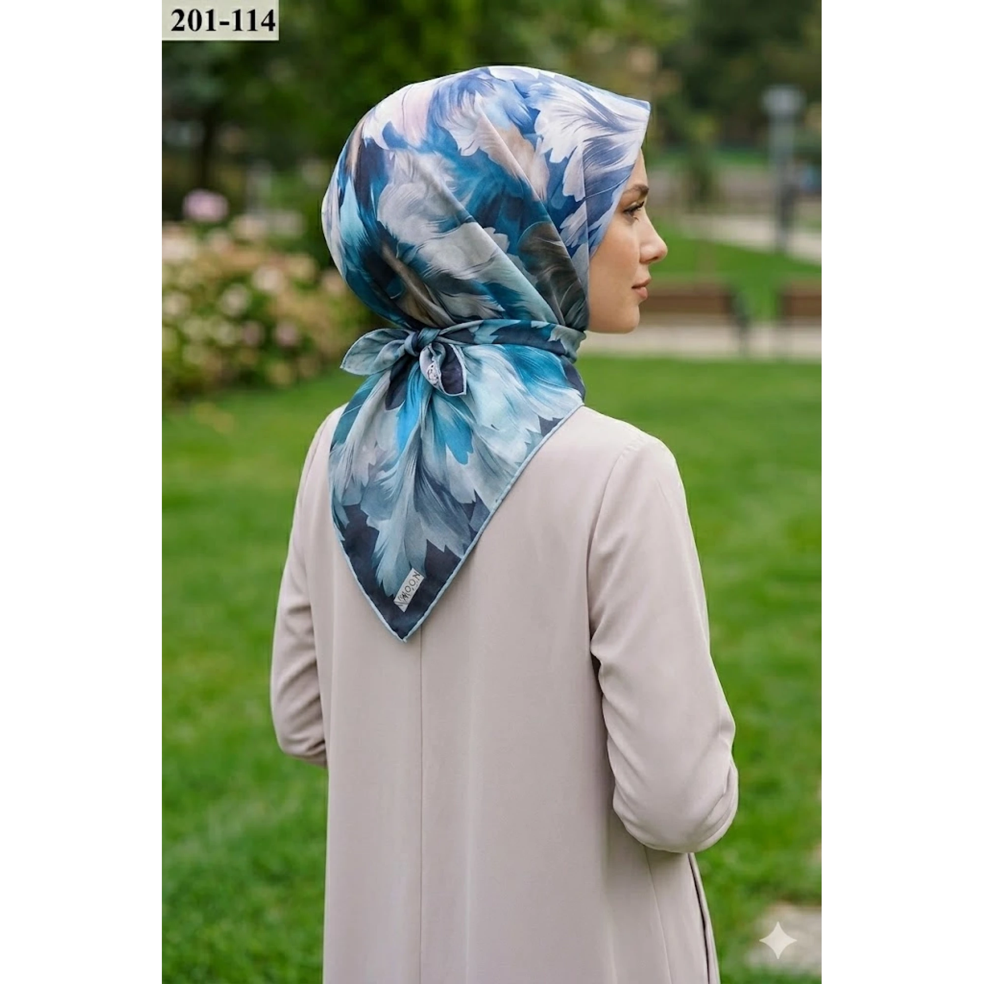 Moon Scarf Soft Pamuk Eşarp 201-114