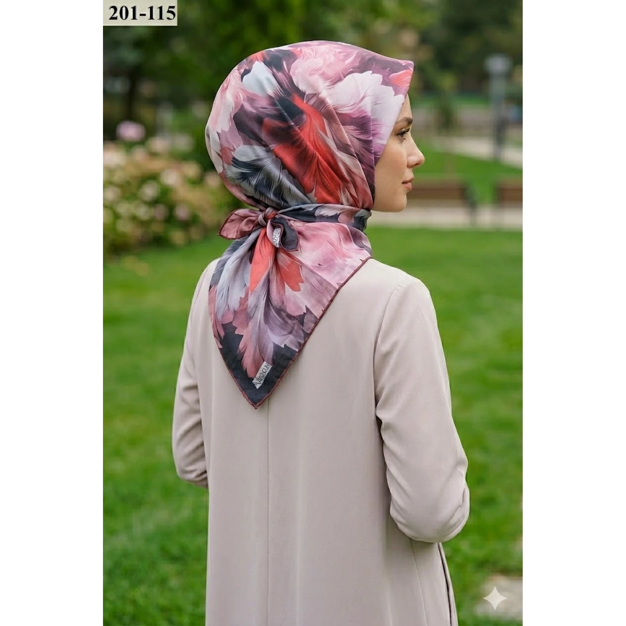 Moon Scarf Soft Pamuk Eşarp 201-115