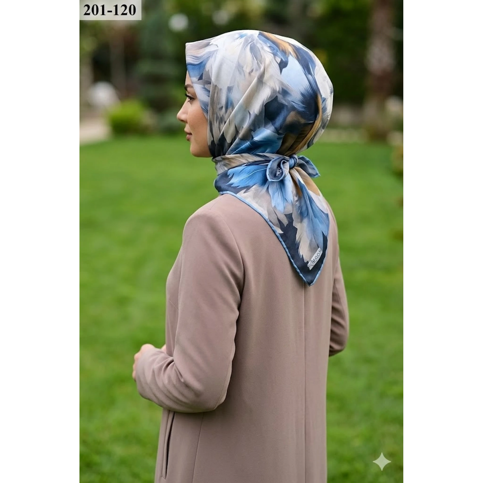 Moon Scarf Soft Pamuk Eşarp 201-120
