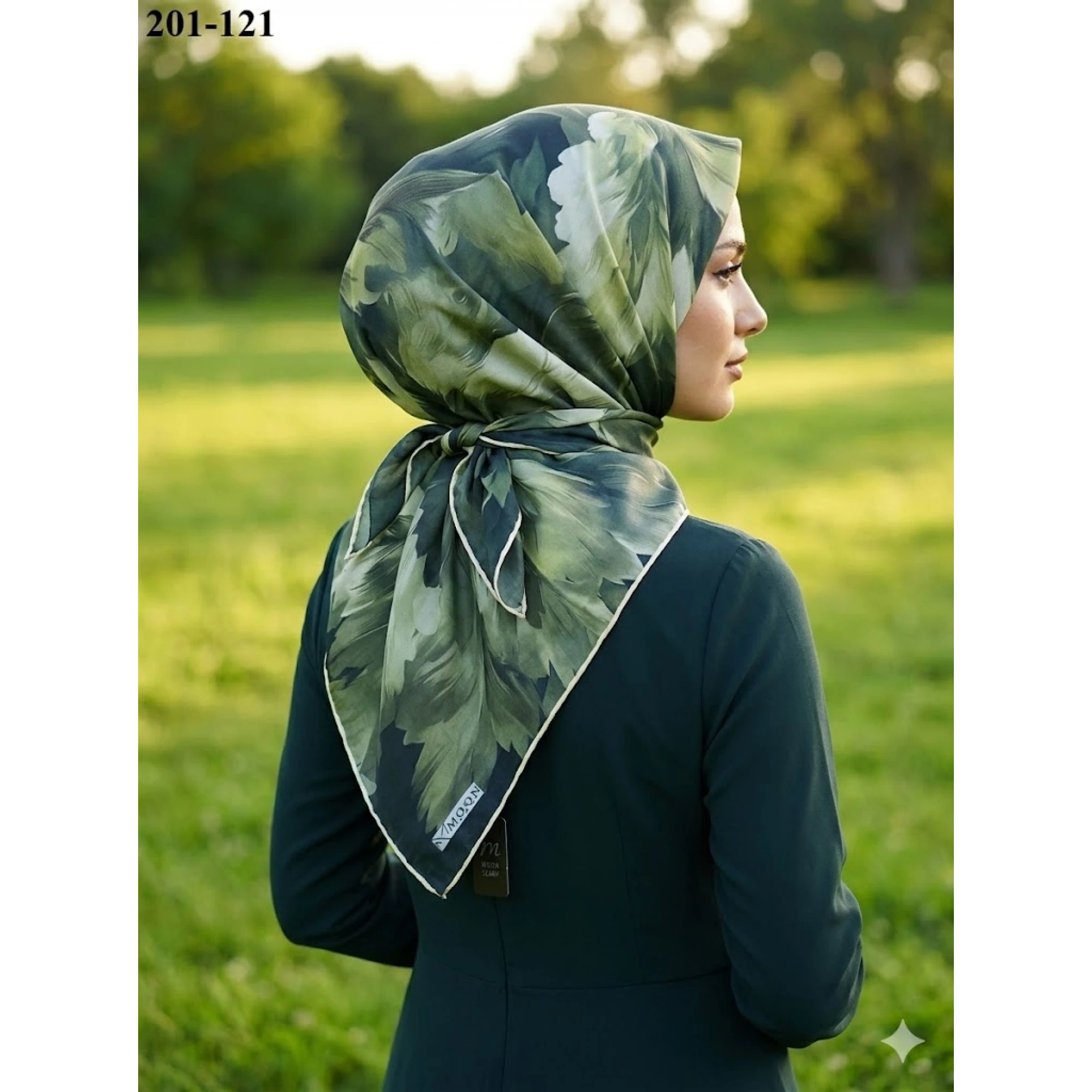Moon Scarf Soft Pamuk Eşarp 201-121