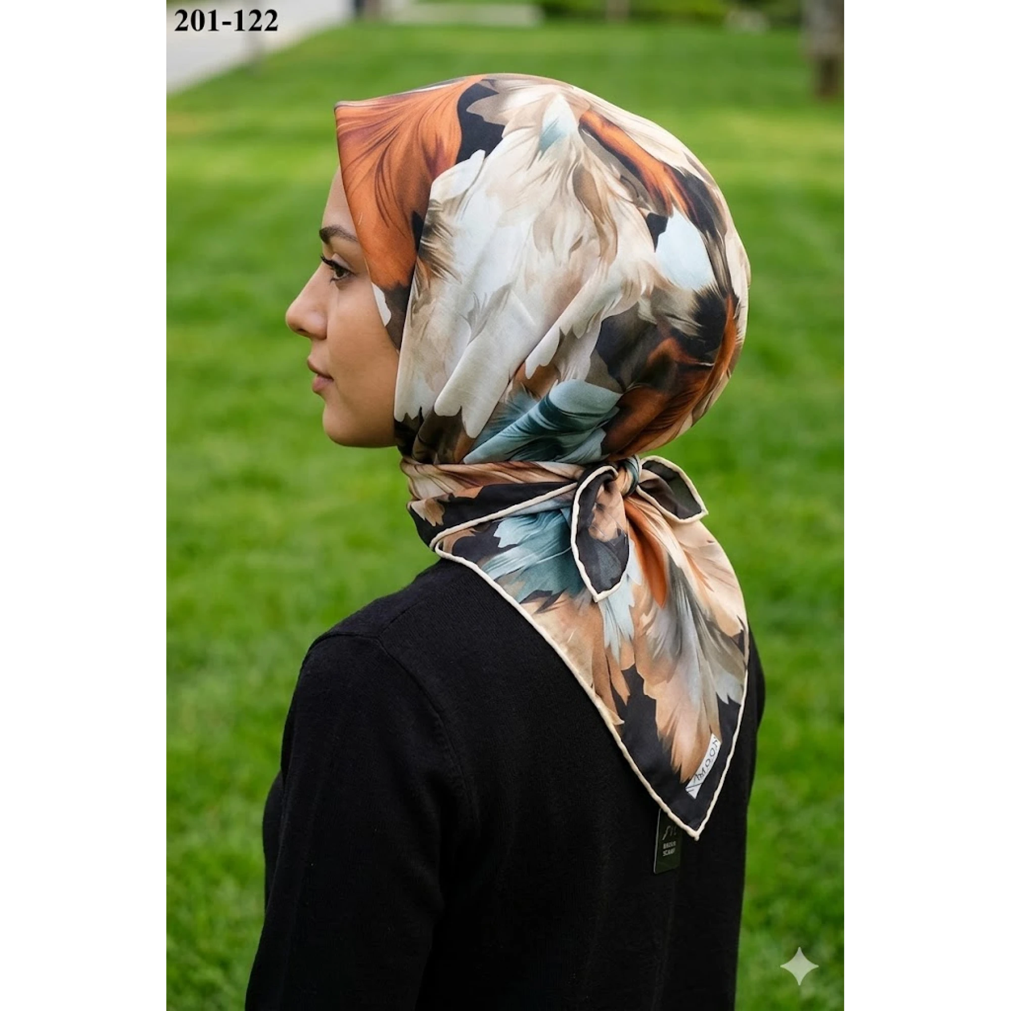 Moon Scarf Soft Pamuk Eşarp 201-122